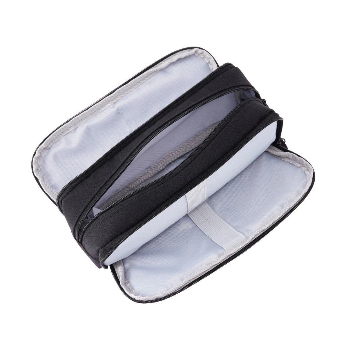 4 Pencil Case Multi Compartment - Black, 4 of 6
