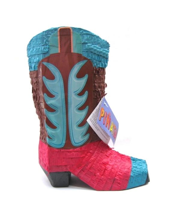 Unique Western Cowboy Boot Pinata