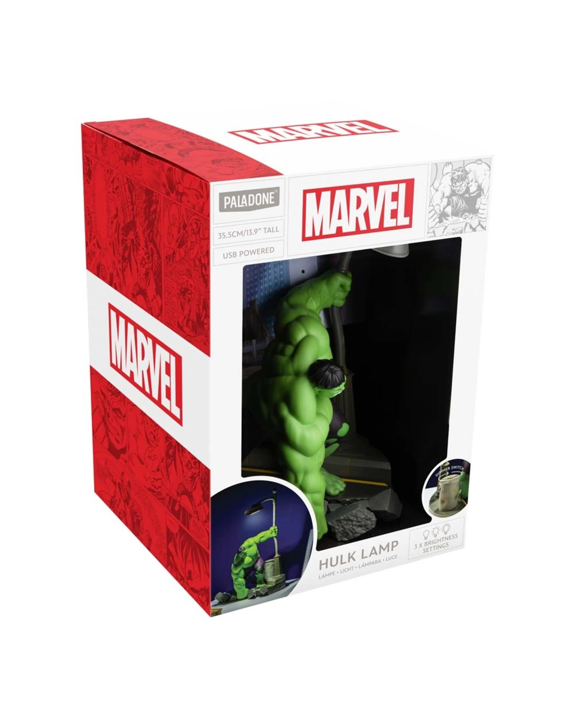 4 Marvel - Hulk - Lamp Post Desktop Light, 4 of 5