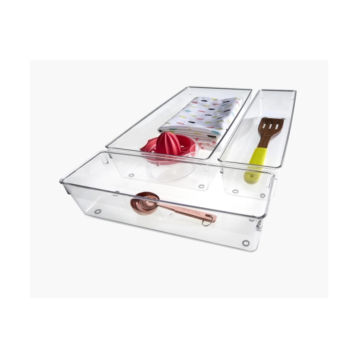 2 Medium & Narrow Clear Drawer, 2 of 3