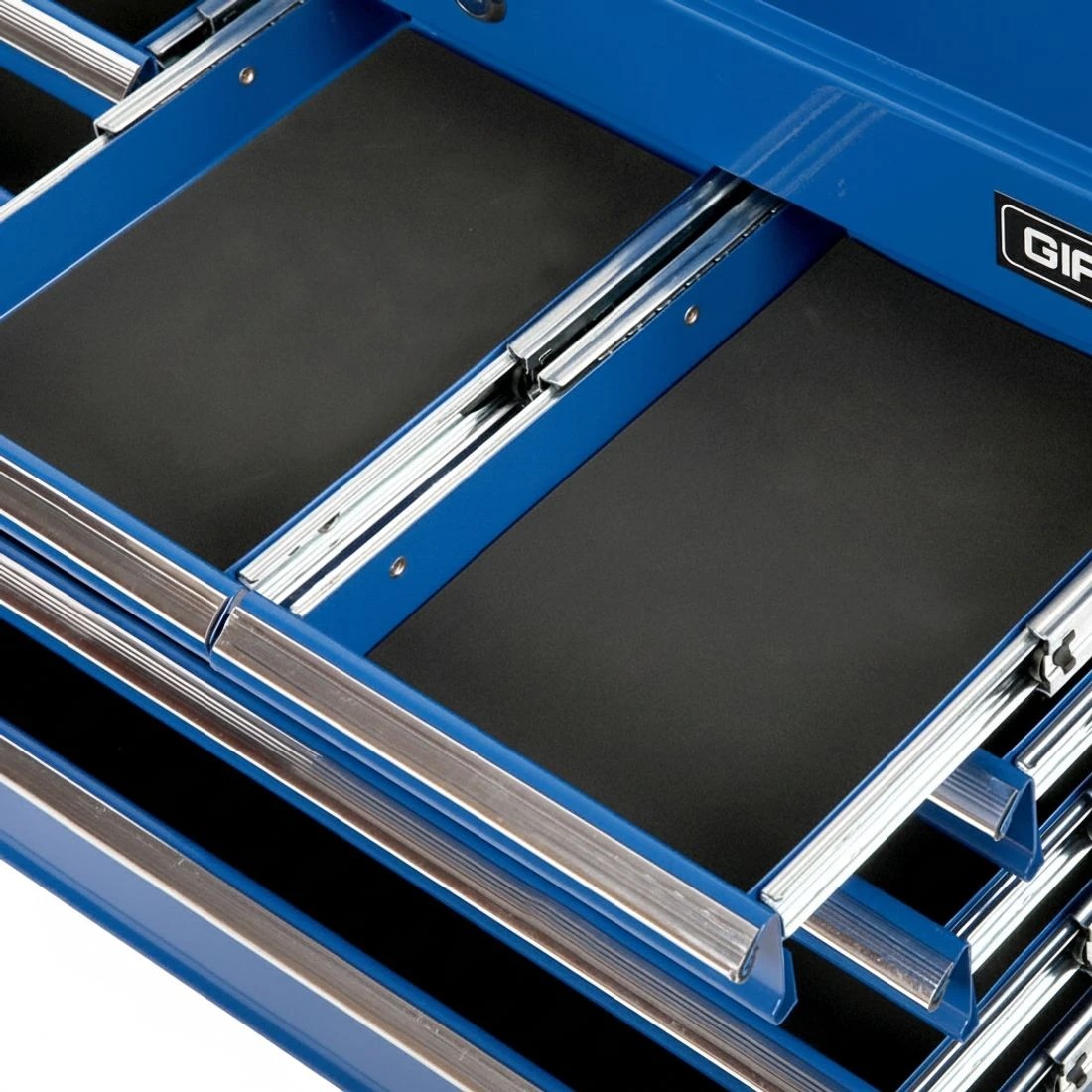 5 Giantz 9 Drawer Tool Box Cabinet Chest Toolbox Storage Garage Organiser - Blue, 5 of 5