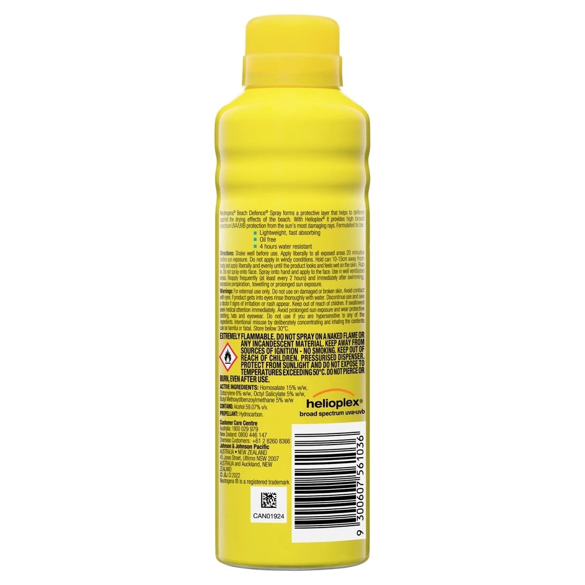 2 Neutrogena Beach Defence SPF 50 Spray 184g, 2 of 3