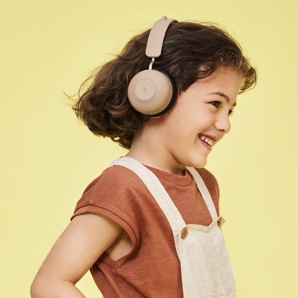 3 Kreafunk Kids Buzz Junior Bluetooth Headphones - Beige, 3 of 4