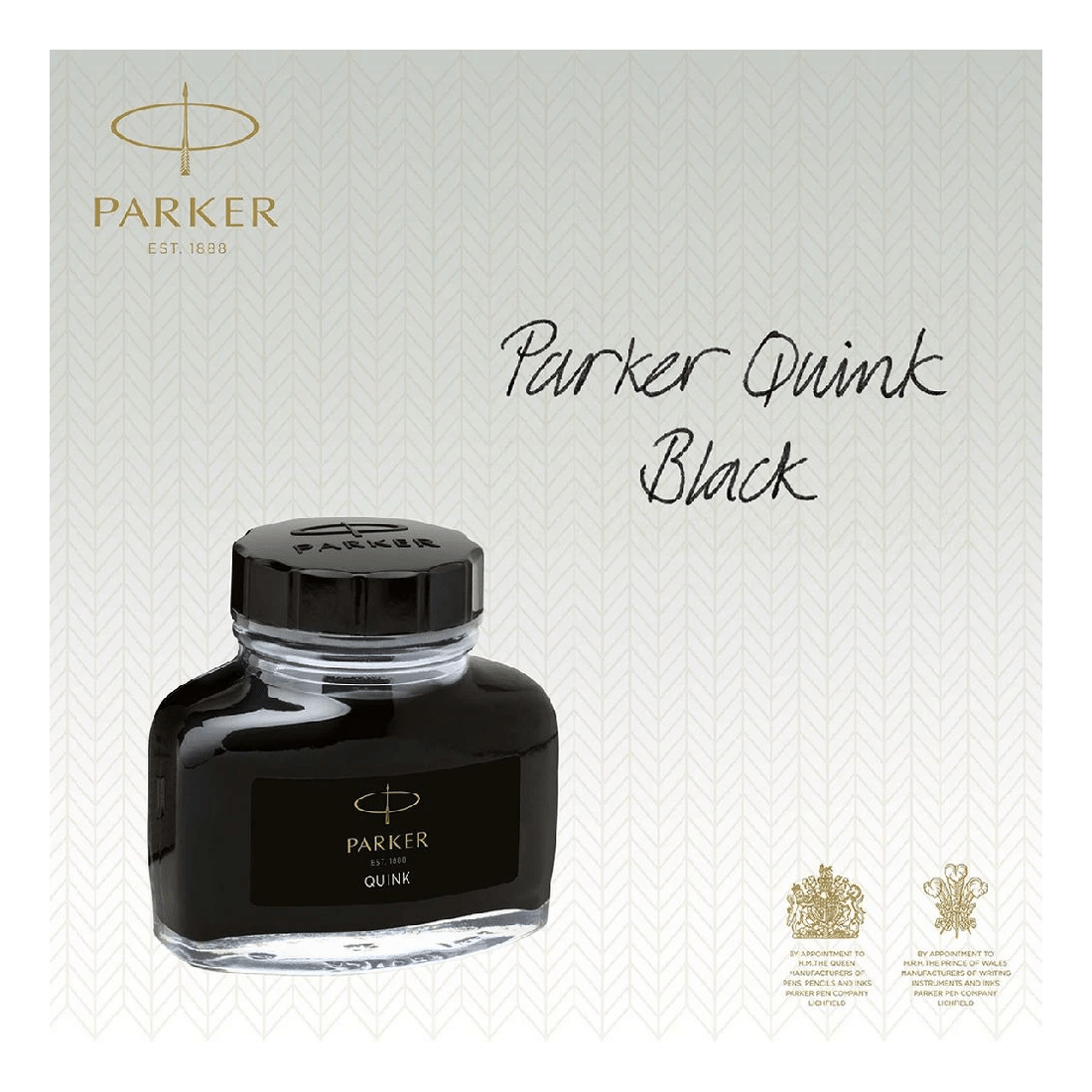 7 Parker Quink Ink Bottle Permanent Black 57 mL, 7 of 7