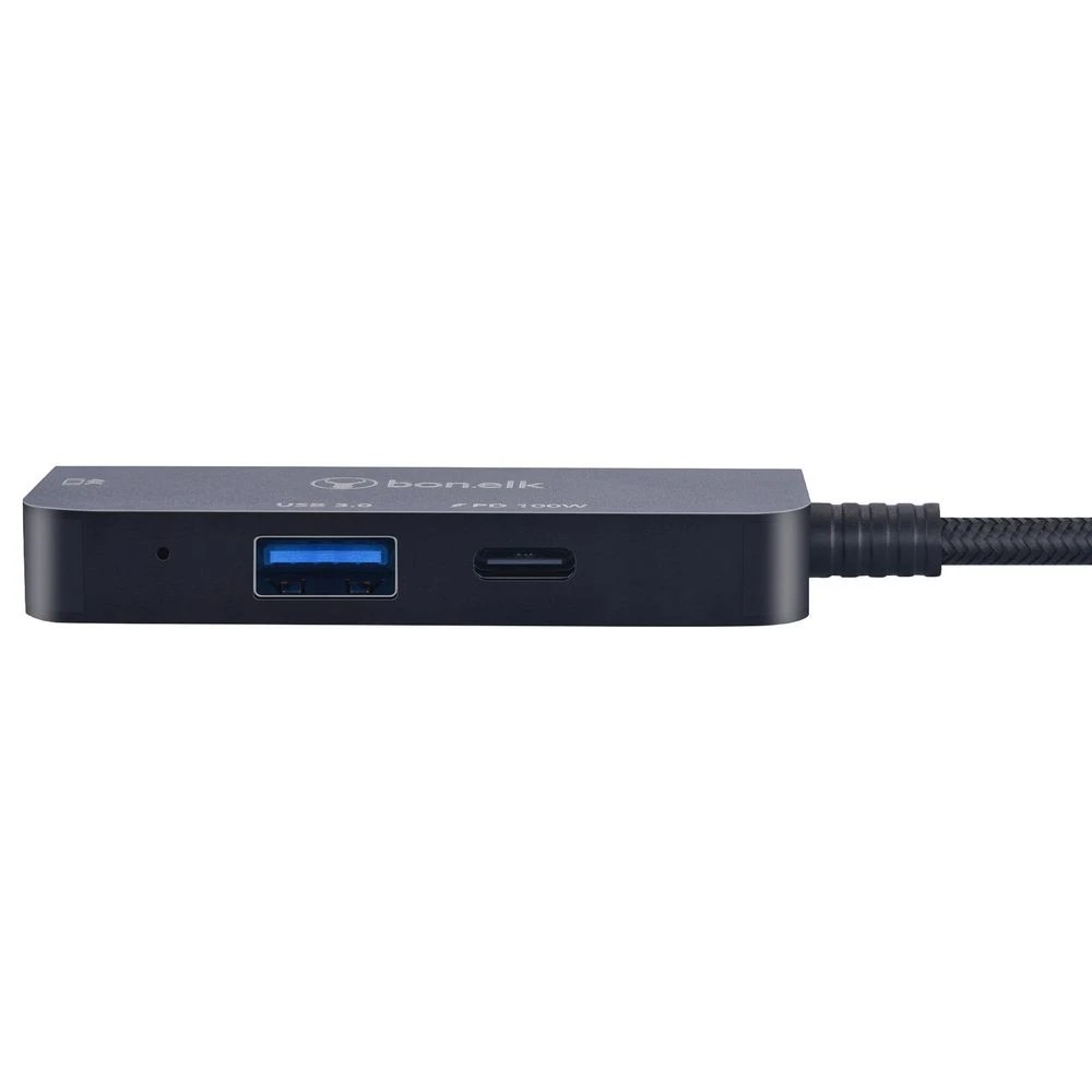2 Bonelk USB-C 3-in-1 Multiport Hub Black, 2 of 6