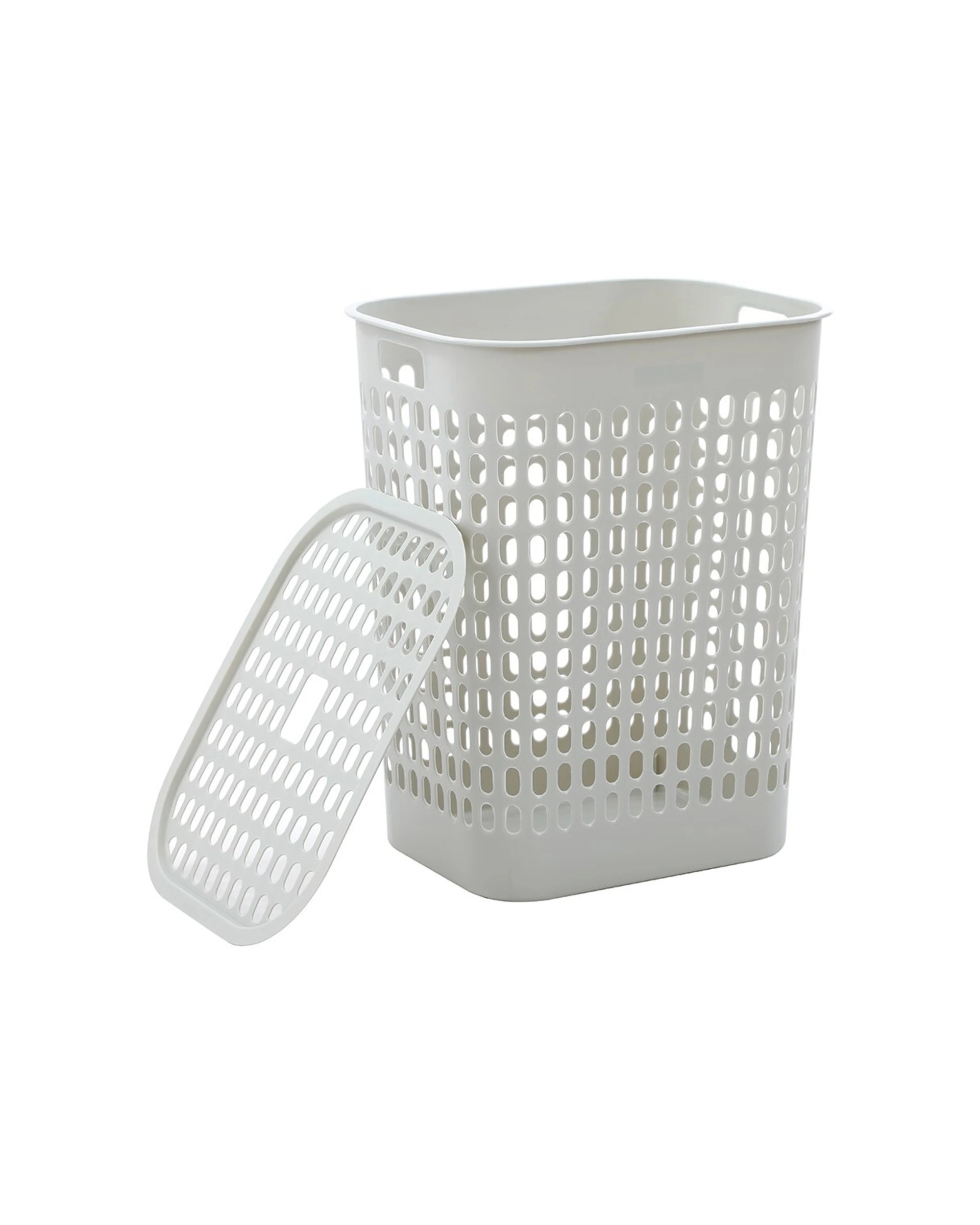 5 Boxsweden 58l Laundry Lidded Basket Hamper Dirty Clothes Storage Large - Assorted, 5 of 5