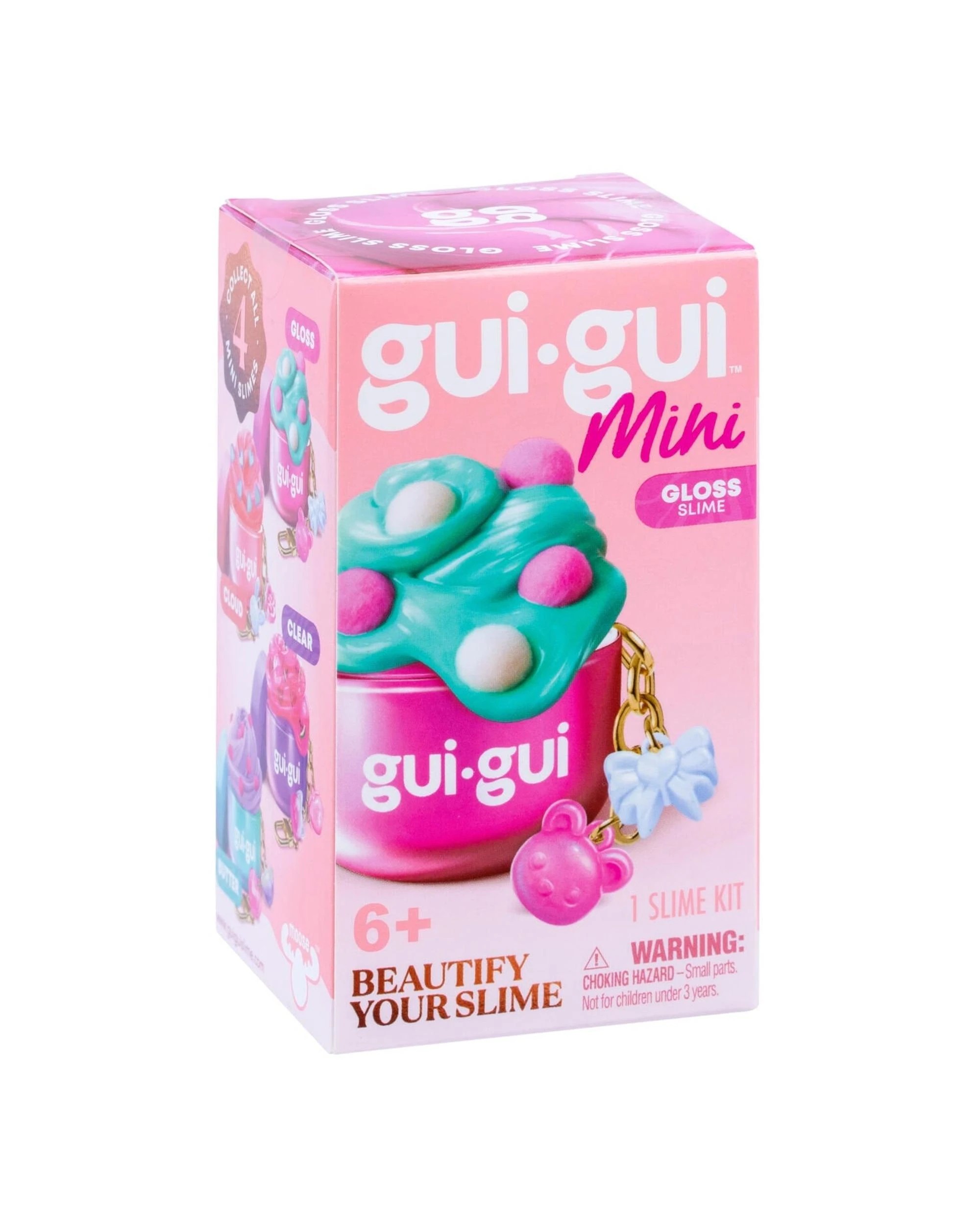 1 Gui Gui Mini Slime Keychain Assorted, 1 of 9