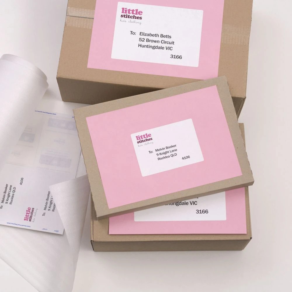 7 Avery 8UP Inkjet Laser Internet Shipping Labels 10 Sheets, 7 of 7