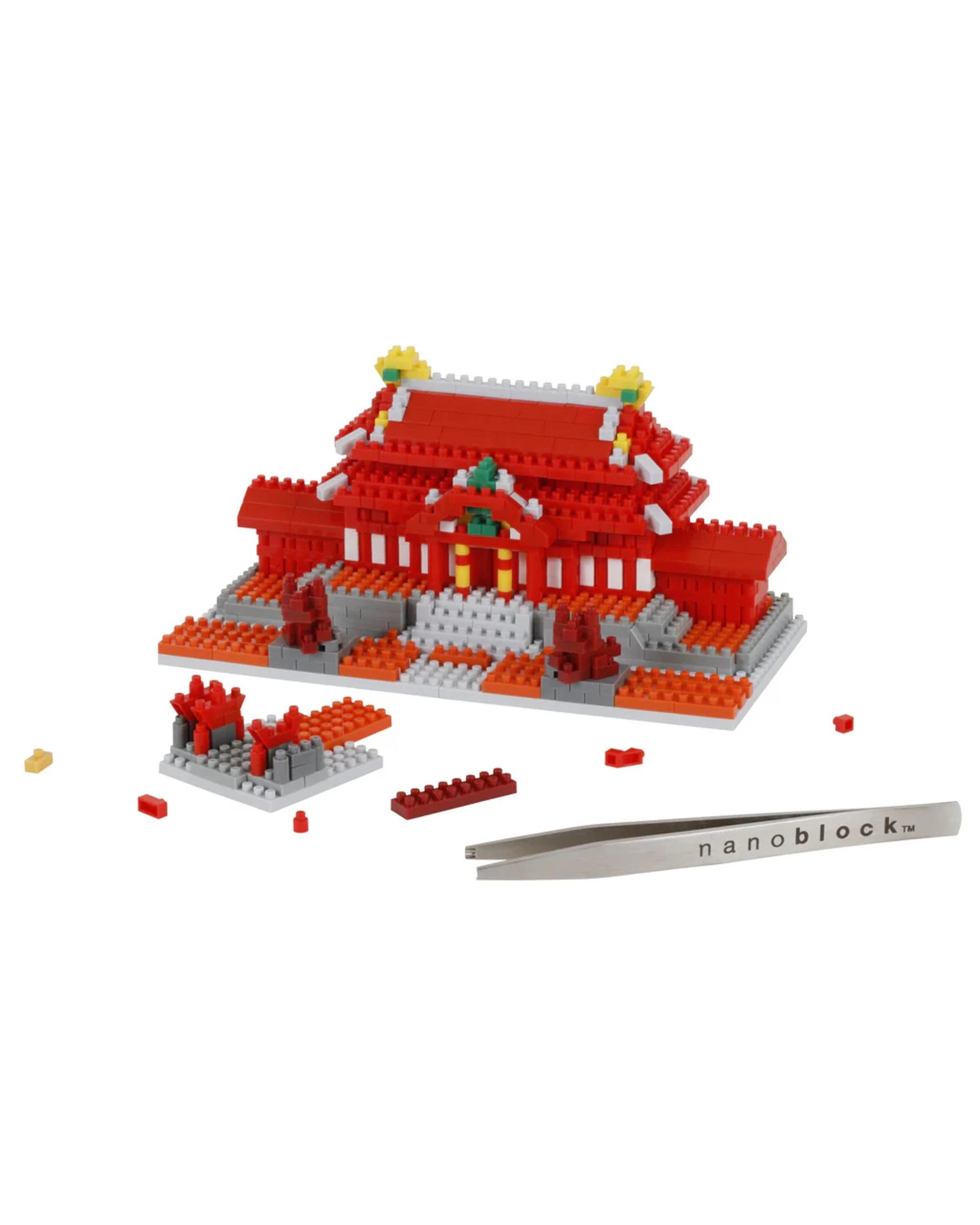 6 Nanoblock DX Shuri Castle, 6 of 8