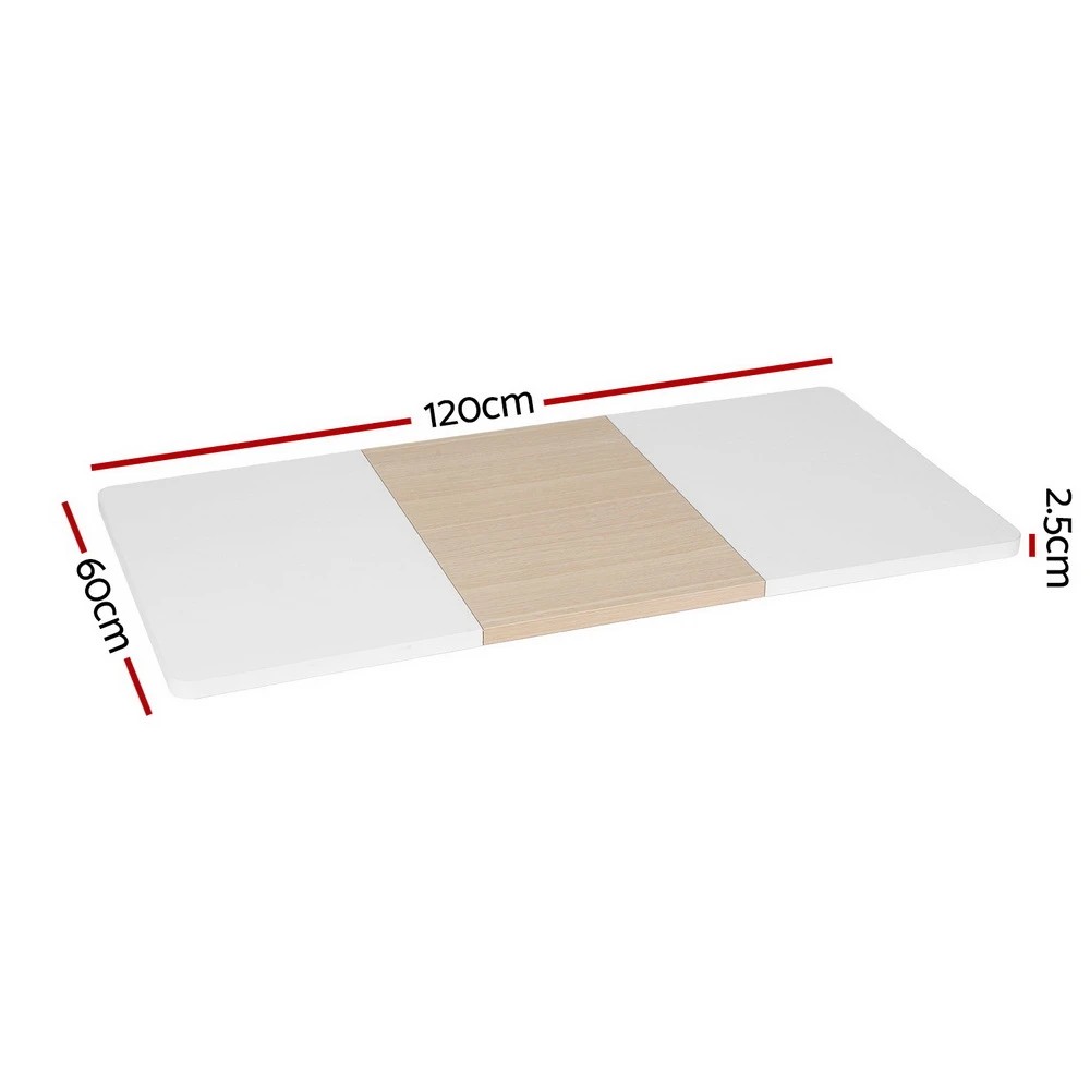 2 Artiss Standing Desk Top Whtie  120CM - Multi, 2 of 4
