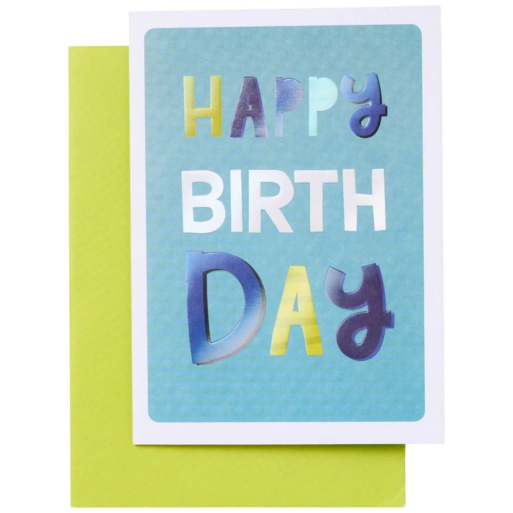 1 Lasting Impressions Happy Birthday Card Text, 1 of 2