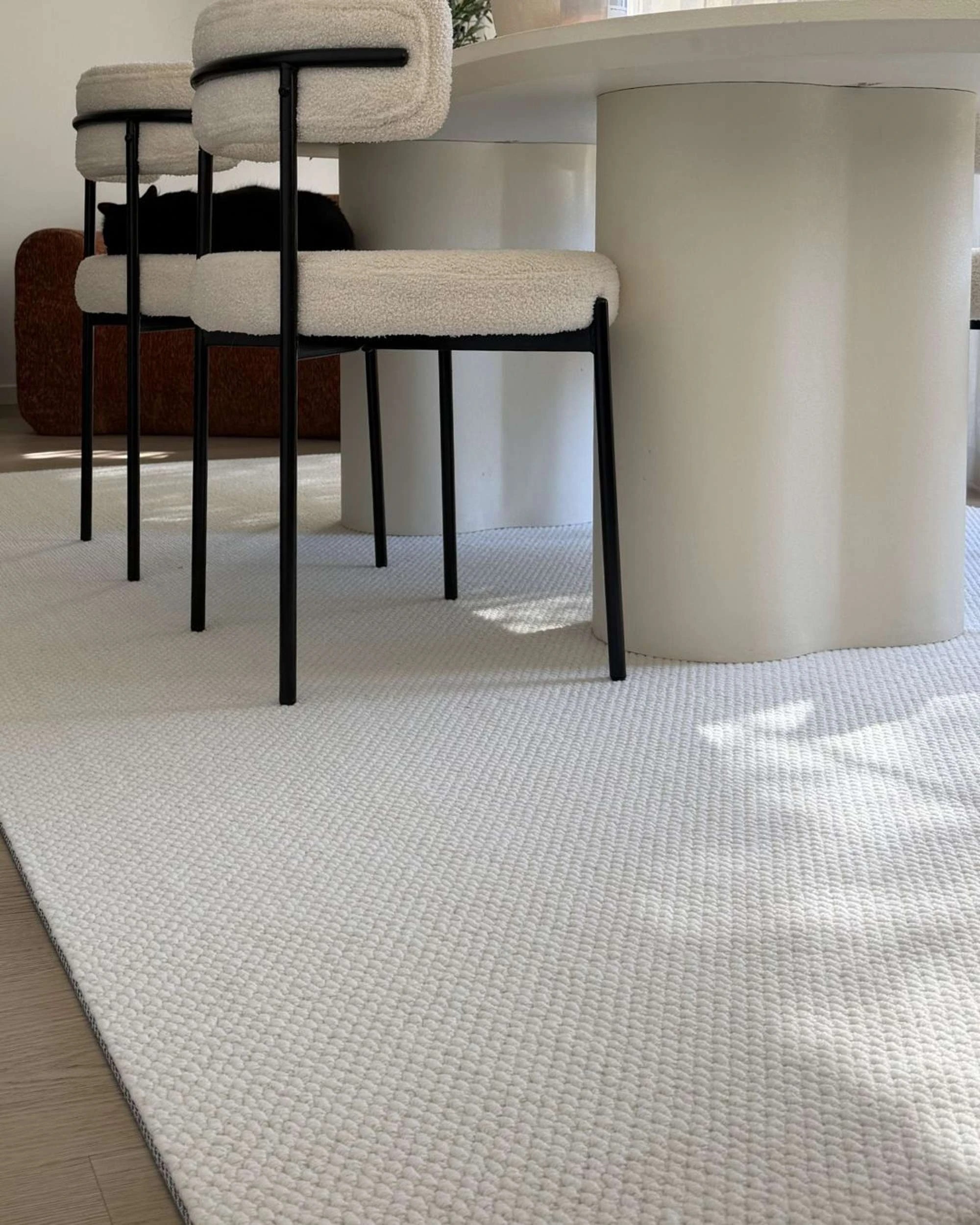 9 Loopsie Sochi Textured Rug-230cm x 160cm - White - White, 9 of 9