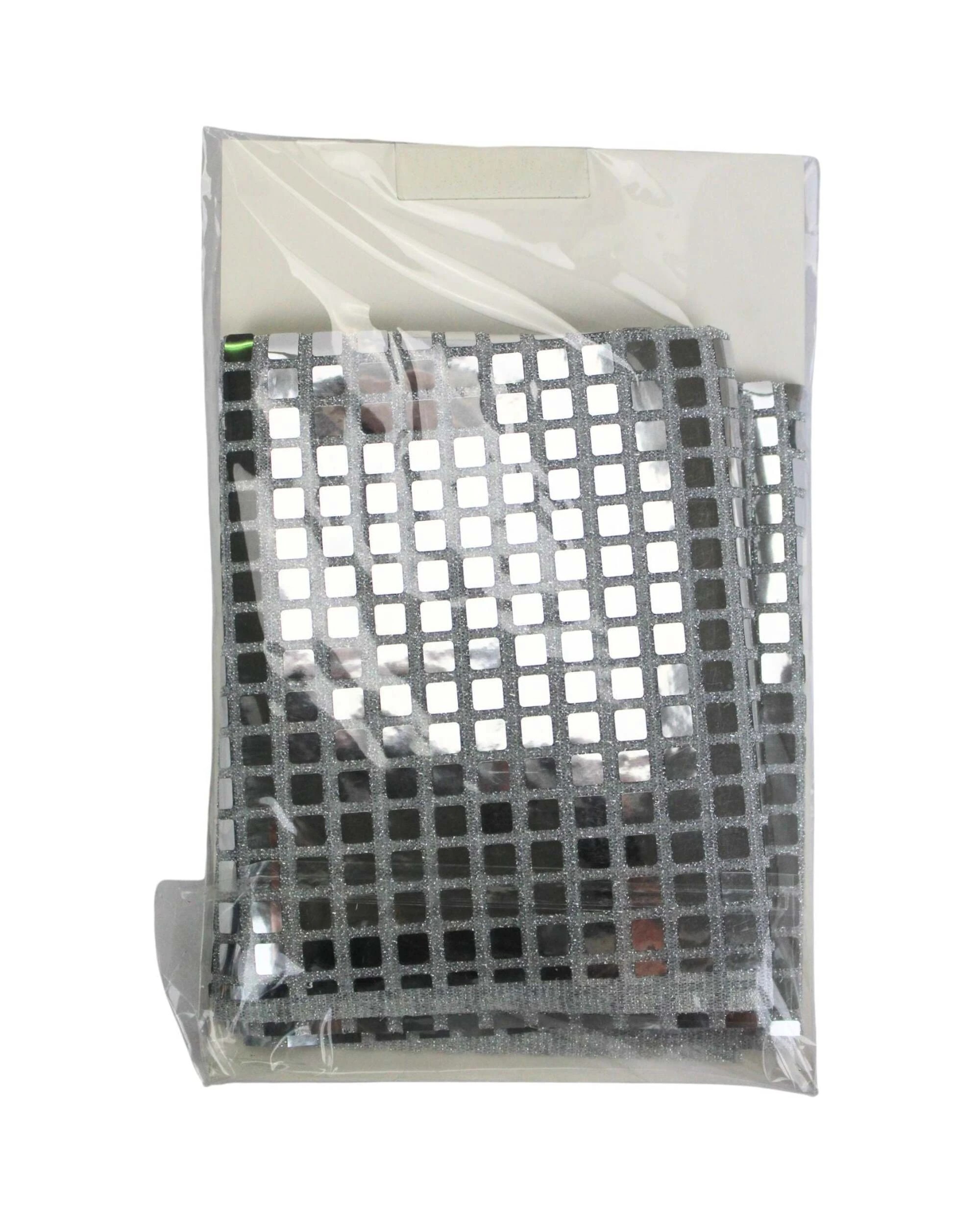 5 Party Maker Mirror Disco Table Runner 1.8m - Silver, 5 of 5