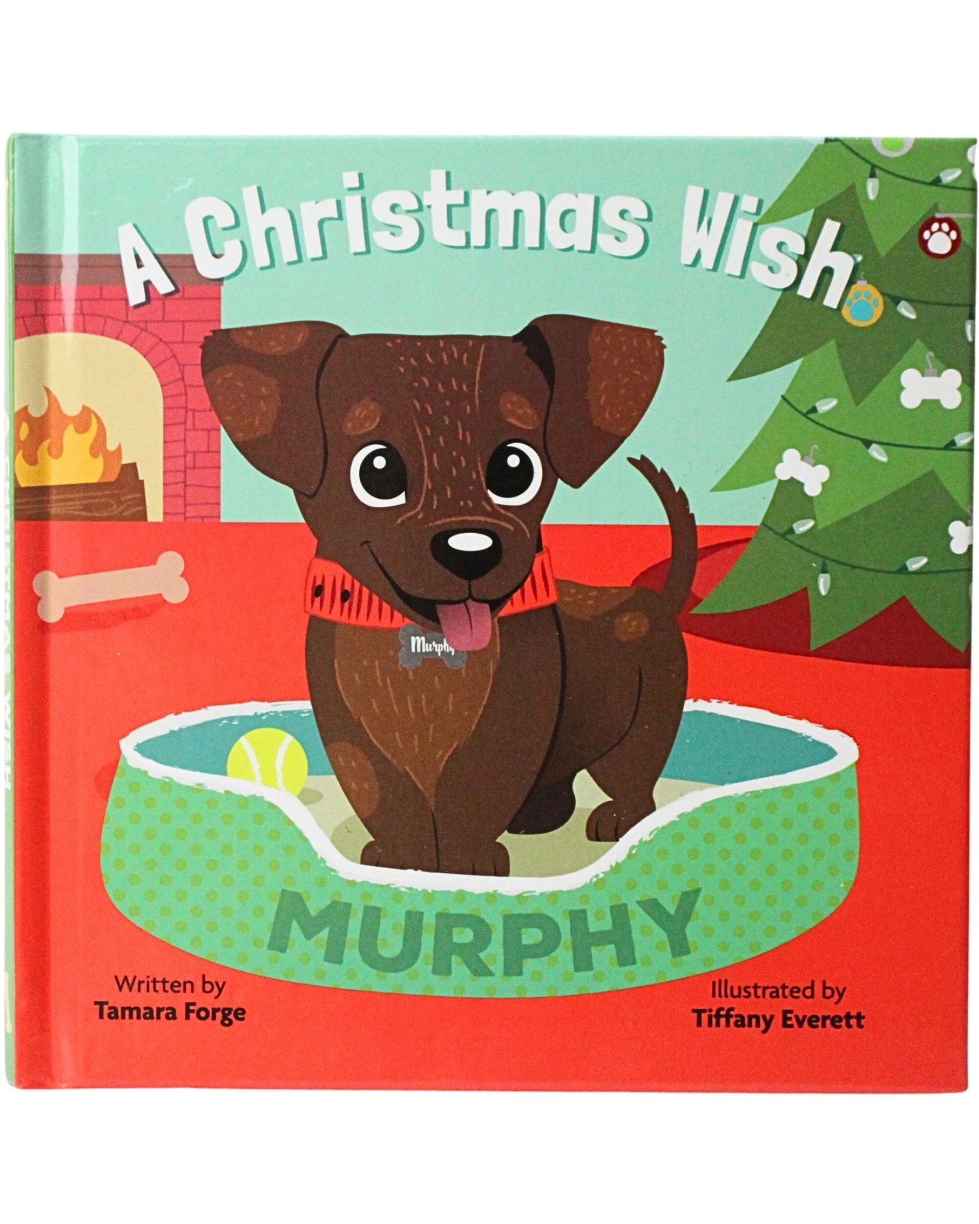 2 Artwrap Murphy A Christmas Wish Kids Story Book - Multi, 2 of 2