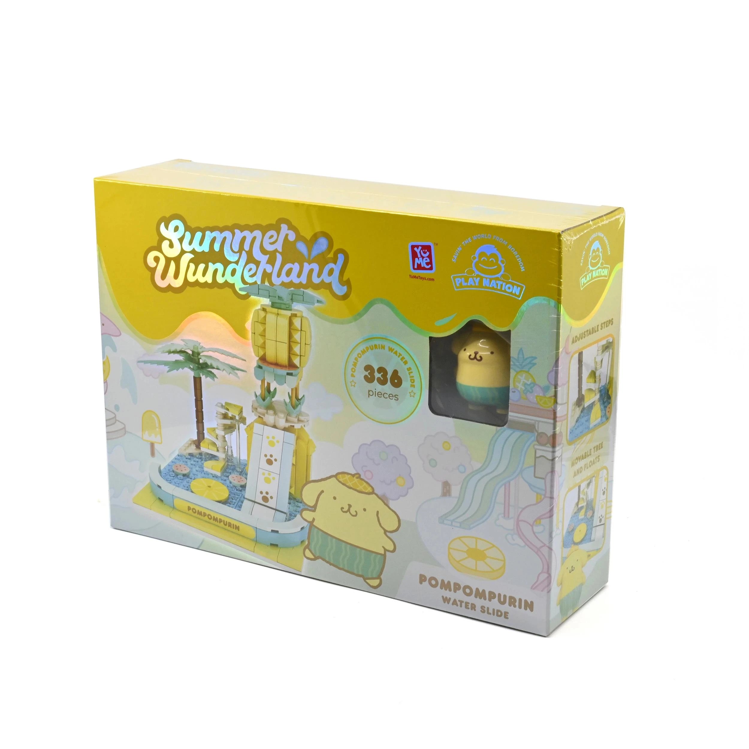 4 Hello Kitty - Yume Blocks Summer Wunderland- Pompompurin Water Slide - Multi, 4 of 5