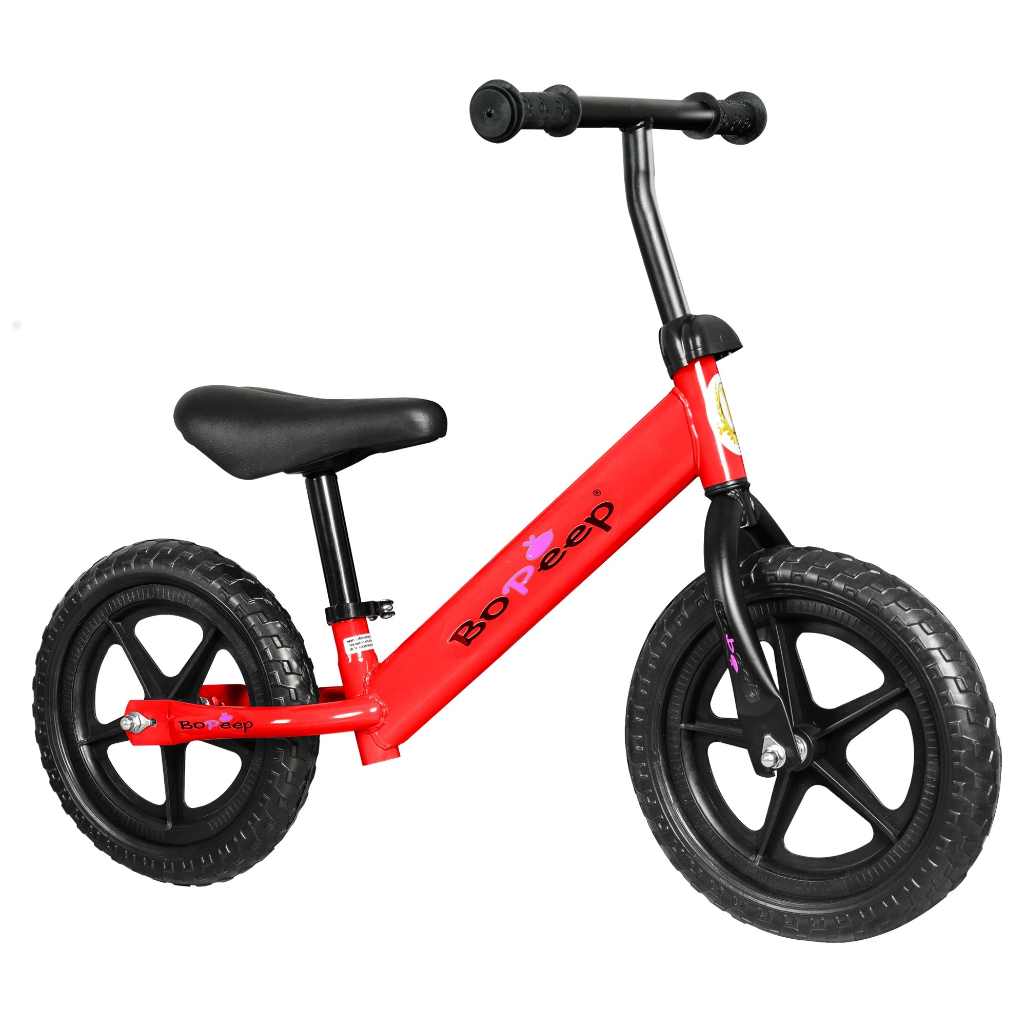 2 Bopeep Kids Balance Bike - Red, 2 of 6