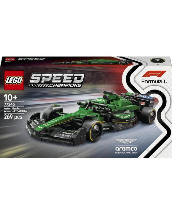 LEGO Speed Champions Aston Martin Aramco F1 AMR24 Race Car 77245