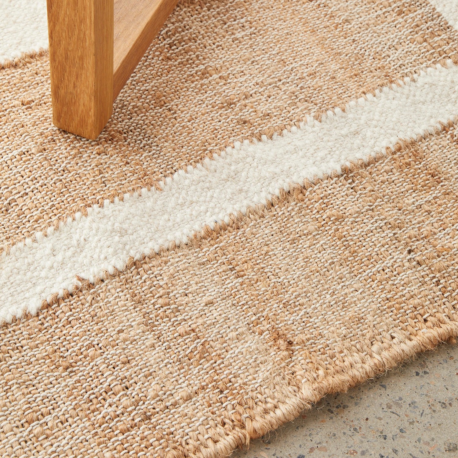 7 Common Ground Rugs Kalahari Zelda 380x280cm - Extra Large Hand Woven Wool & Jute Floor Rug - Natural, 7 of 7