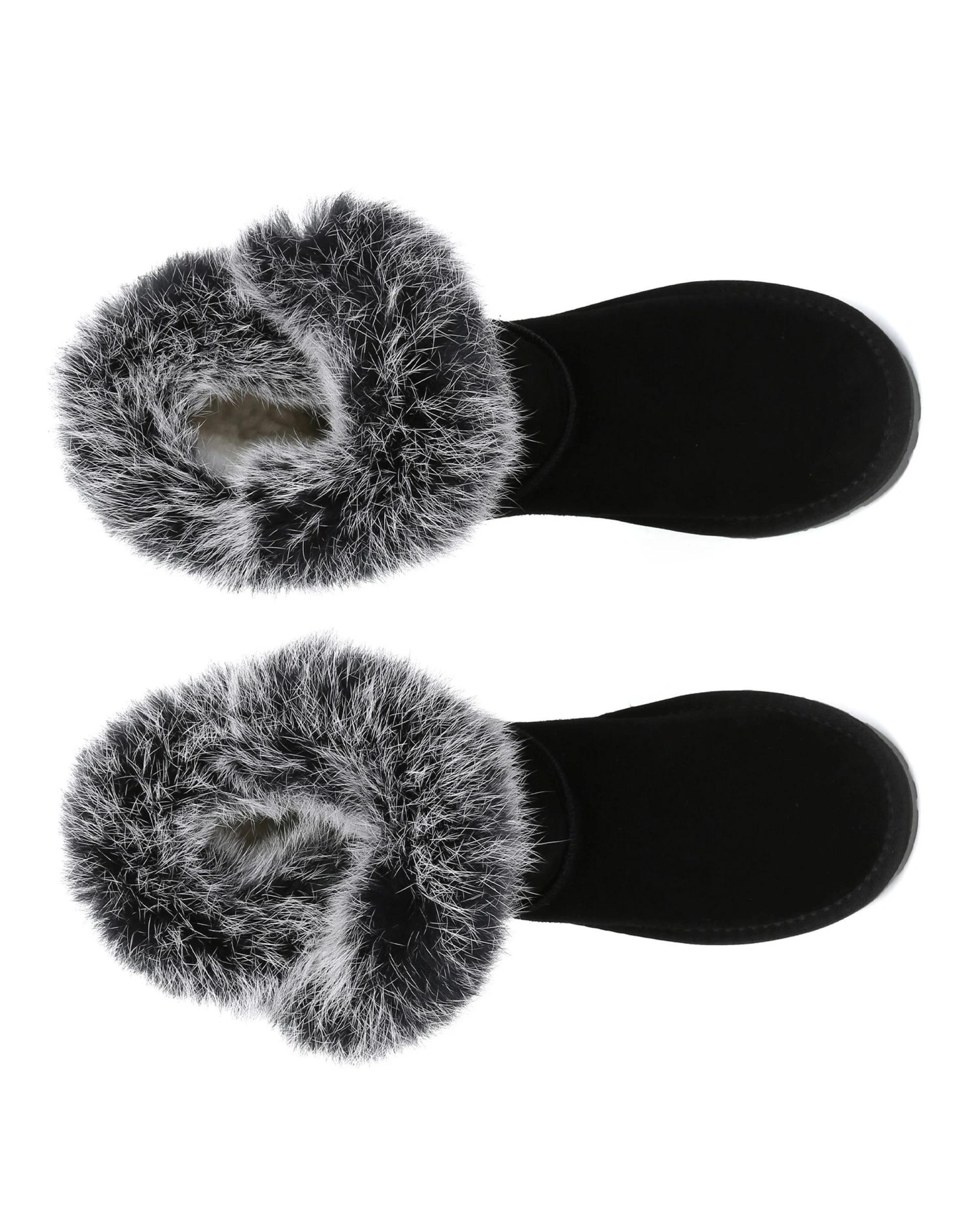 5 Everau Womens Donna Boots BLACK, 5 of 5