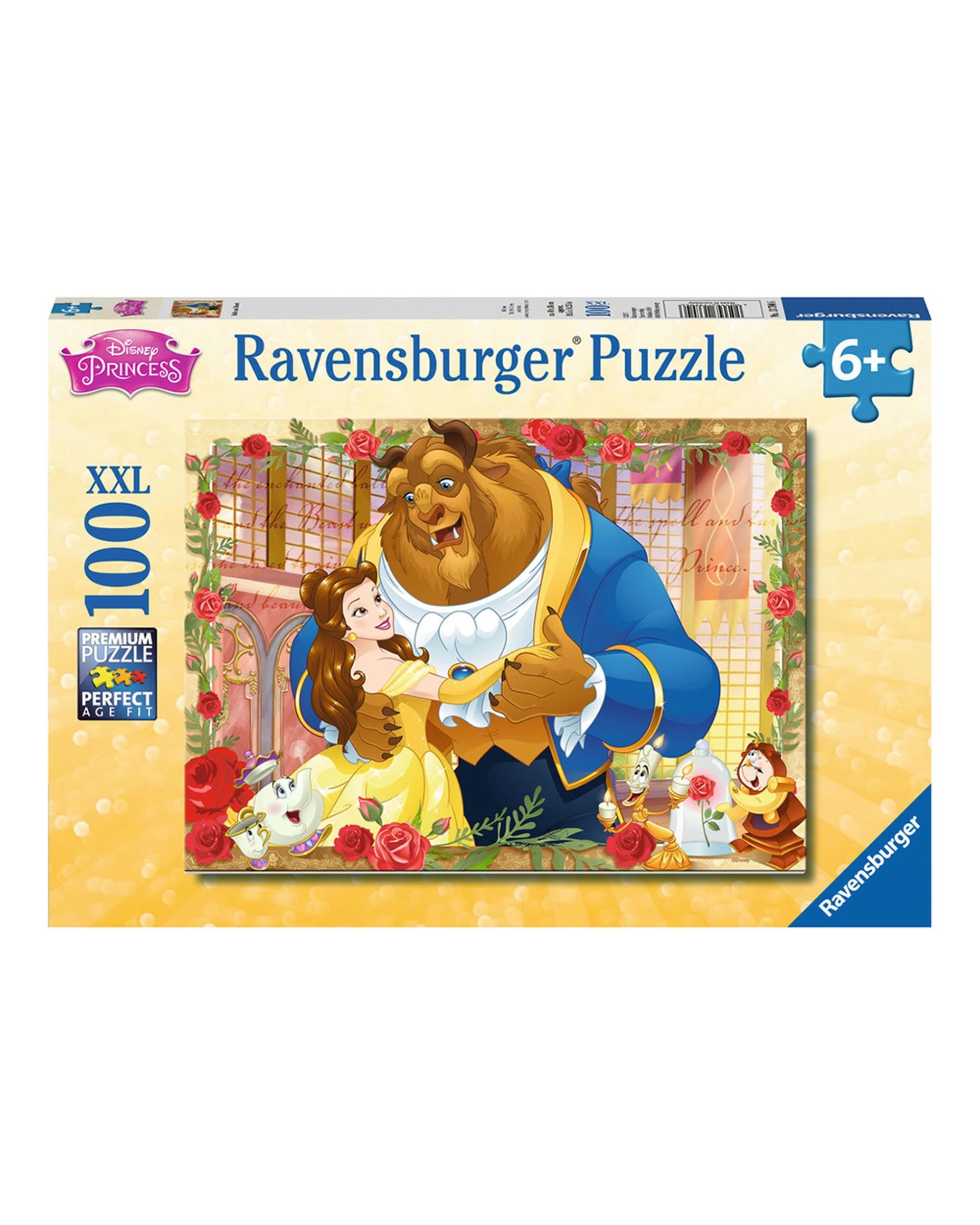 1 Ravensburger Disney Beauty and The Beast, Belle and Beast 100 Piece XXL Jigsaw Puzzle, 1 of 2