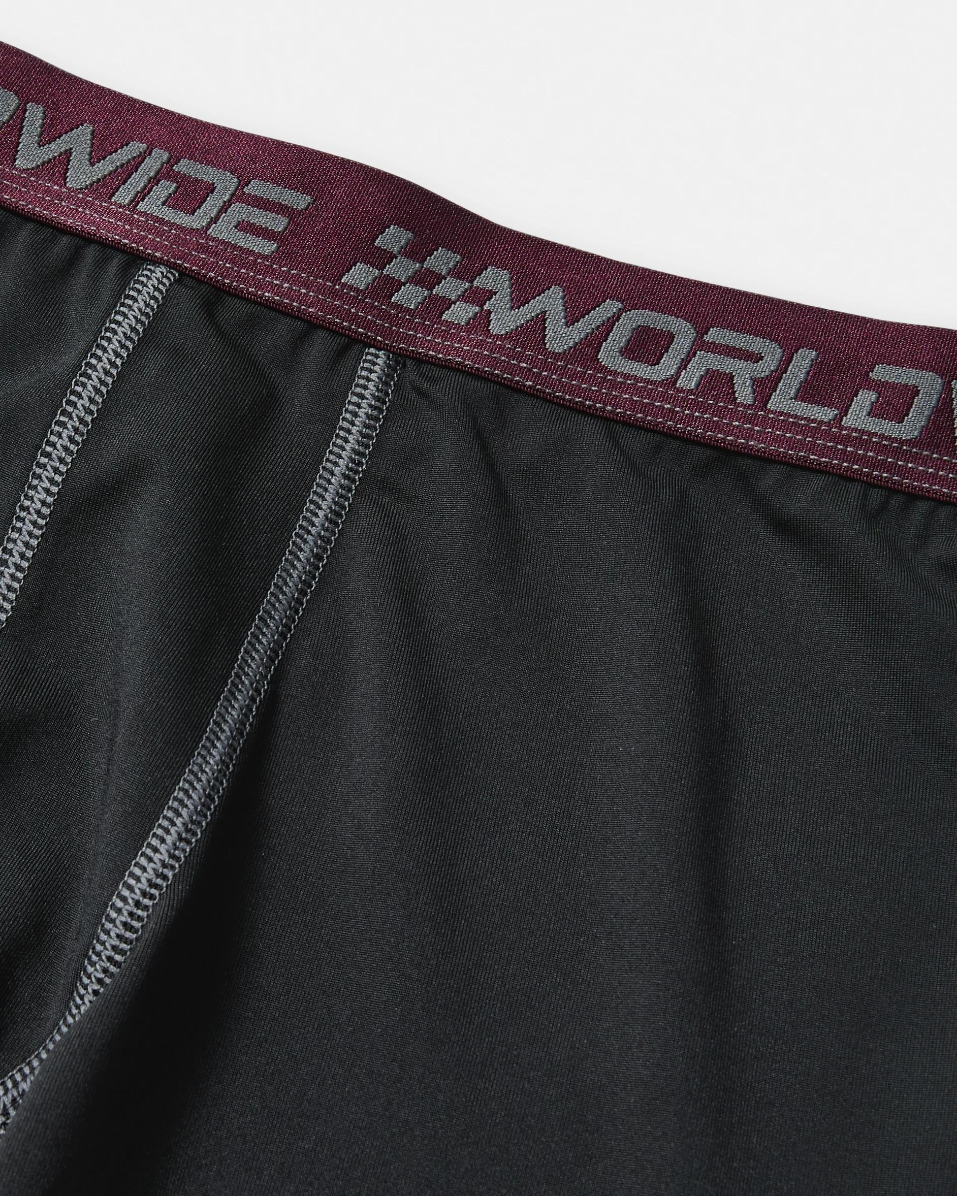 5 3 Pack Performance Trunks Red Wrld, 5 of 7