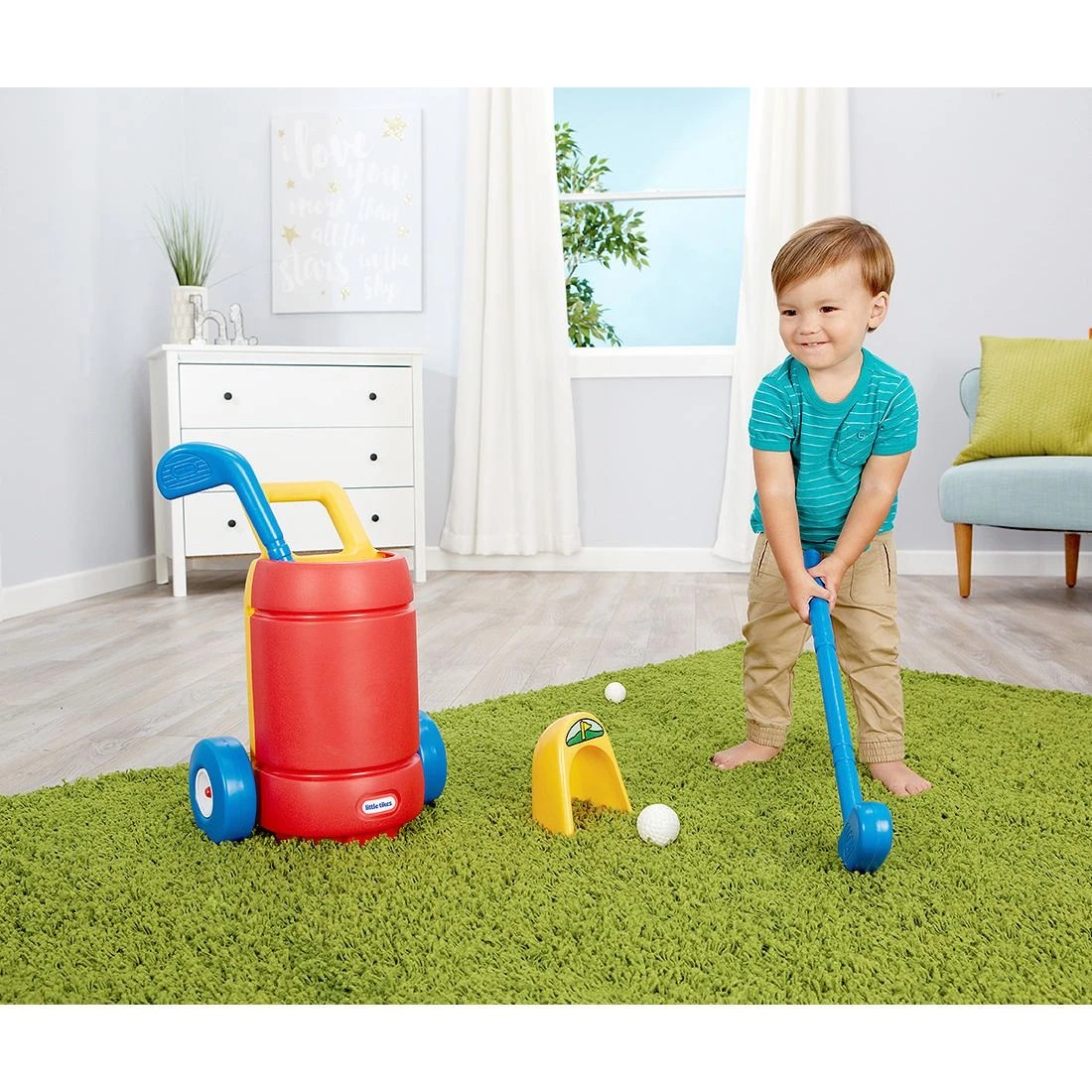 6 Little Tikes TotSports Easy Hit Golf Set, 6 of 10