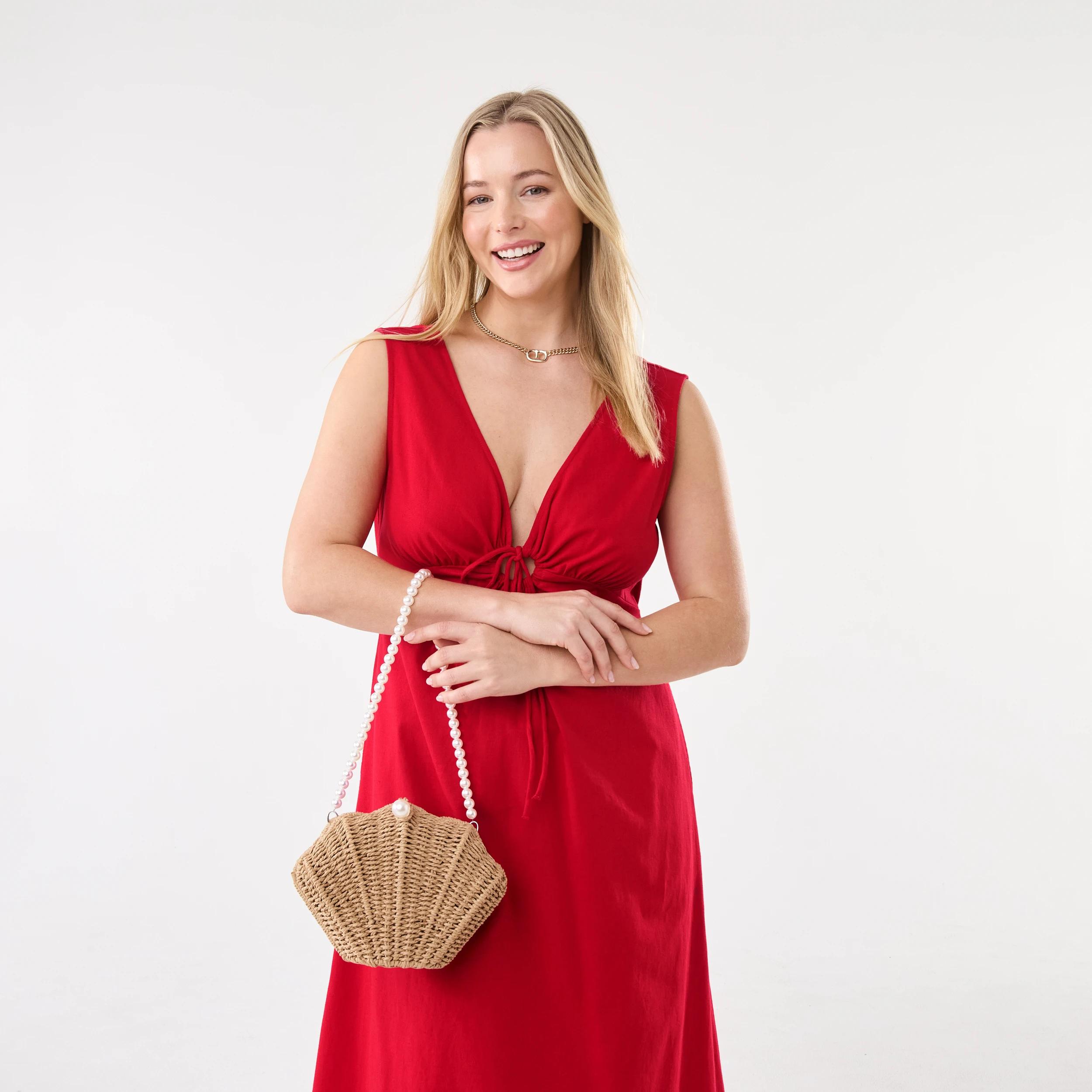 5 Shell Shoulder Bag Natural, 5 of 6