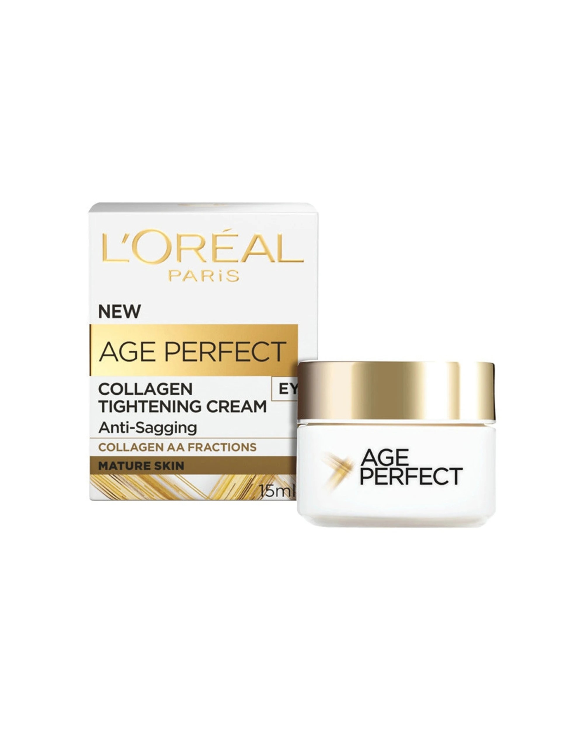 1 L'Oreal Paris Age Perfect Collagen Tightening Eye Cream For Mature Skin 15ml - Multi, 1 of 4