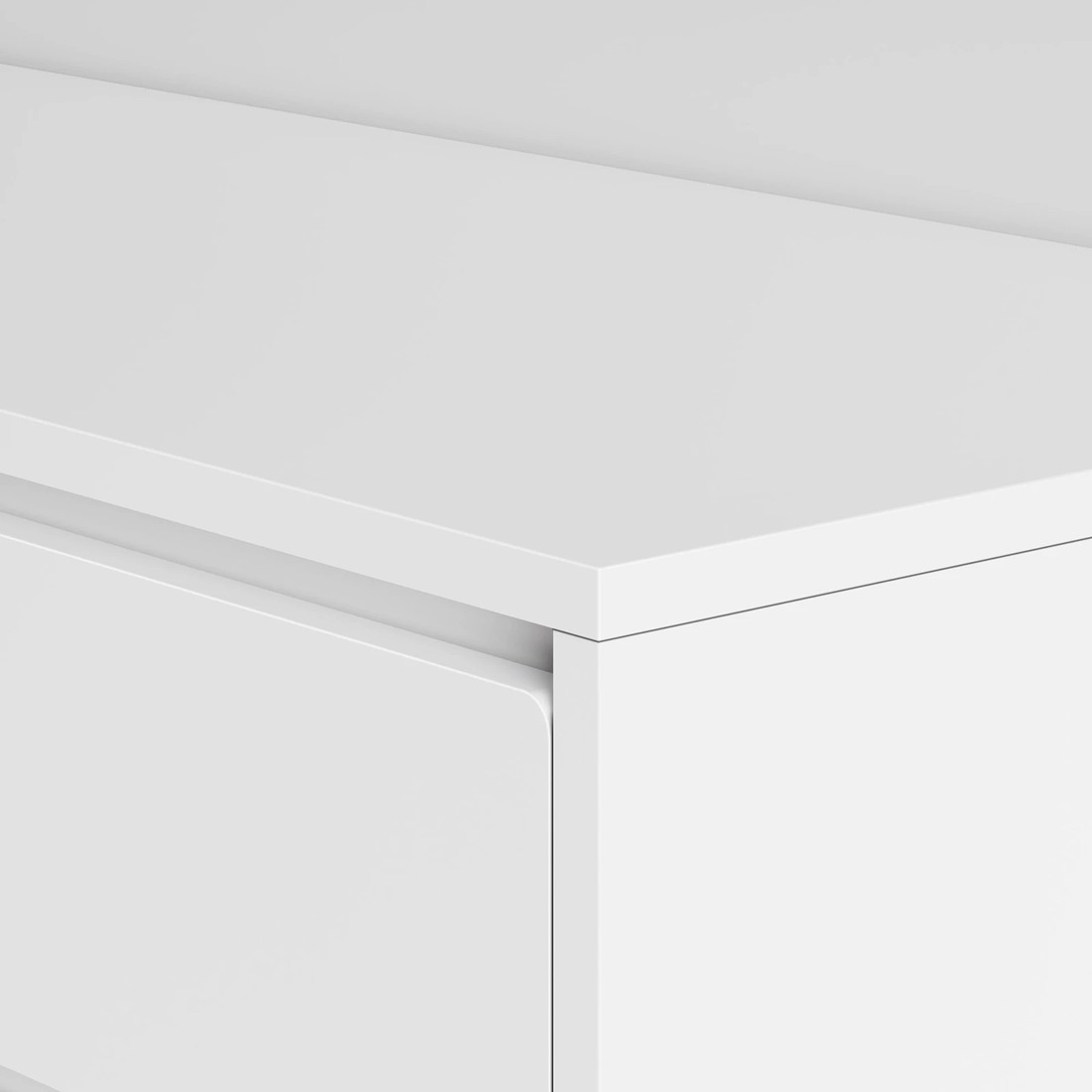 8 Alfordson 10 Chest of Drawers Minimalist Storage Cabinet Dresser - White, 8 of 10