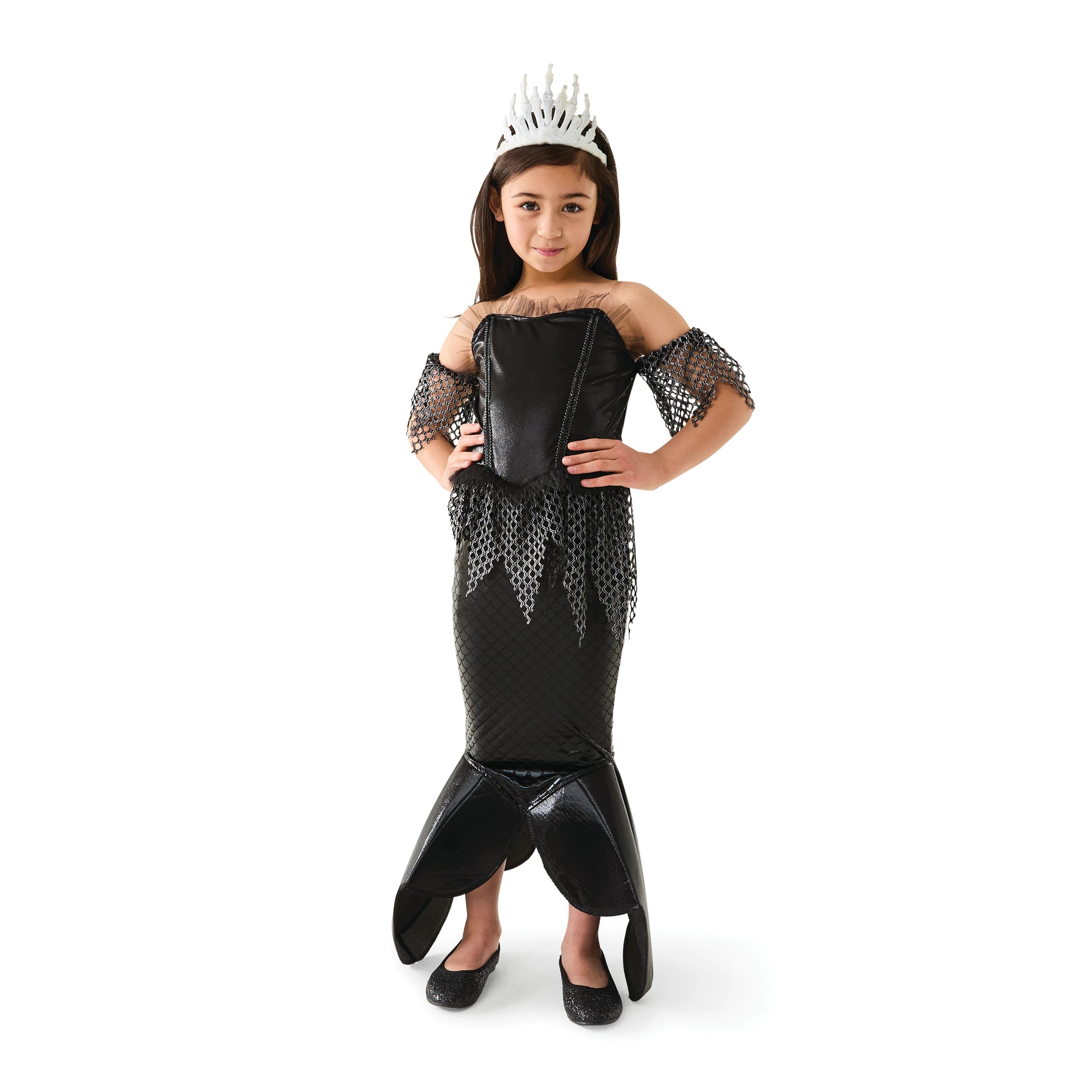 2 2 Piece Dark Mermaid Costume - Ages 6-8, 2 of 10