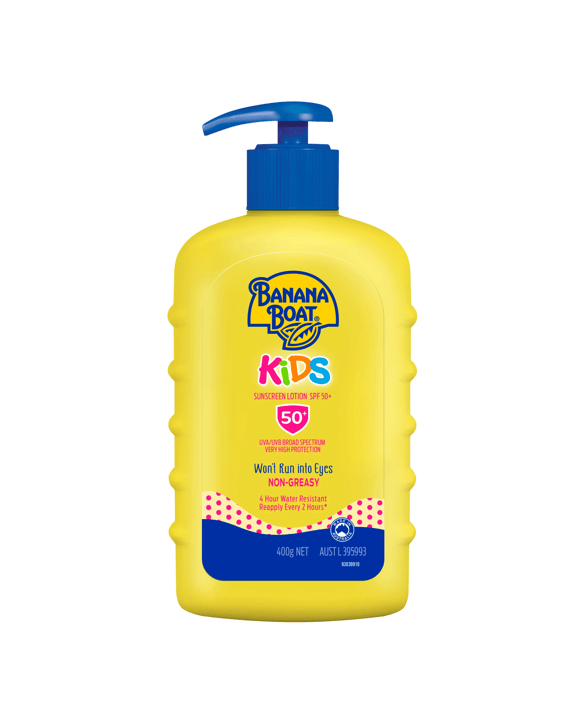 Banana Boat Kids SPF50+ Very High Protection Sunscreen Lotion Pump 400g