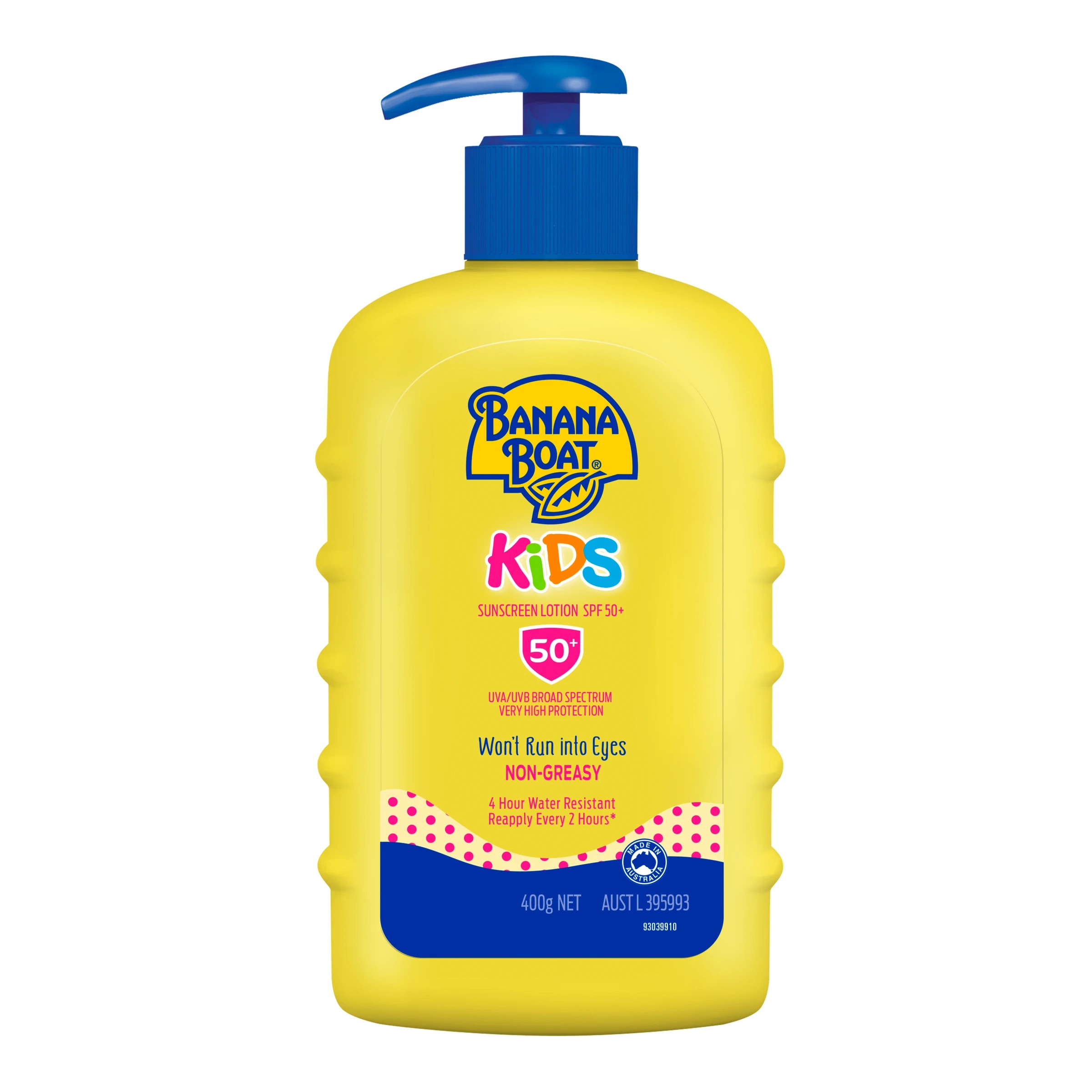 1 Banana Boat Kids SPF50+ Very High Protection Sunscreen Lotion Pump 400g, 1 of 7