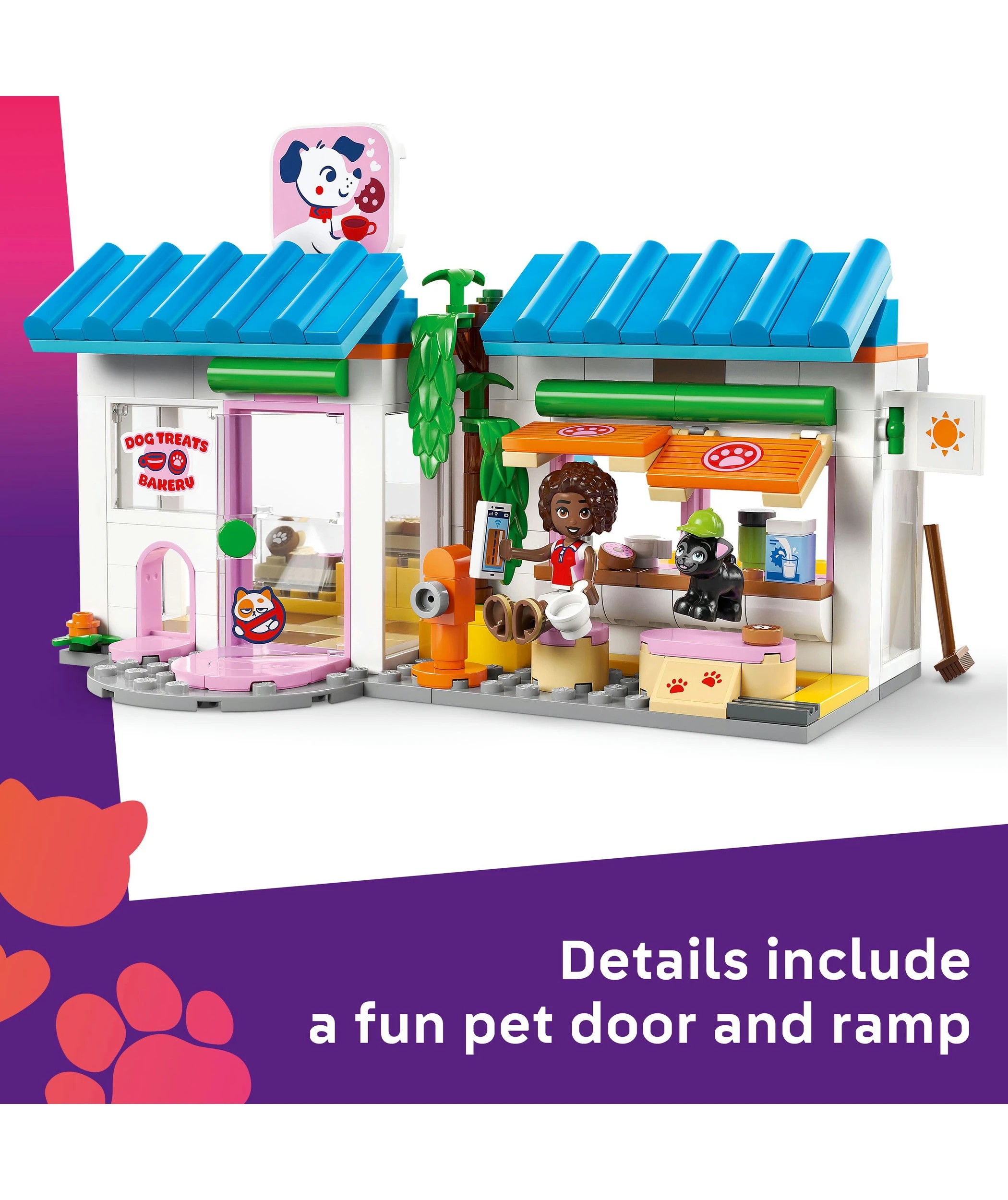 4 LEGO Friends Dog Treats Bakery 42677, 4 of 10