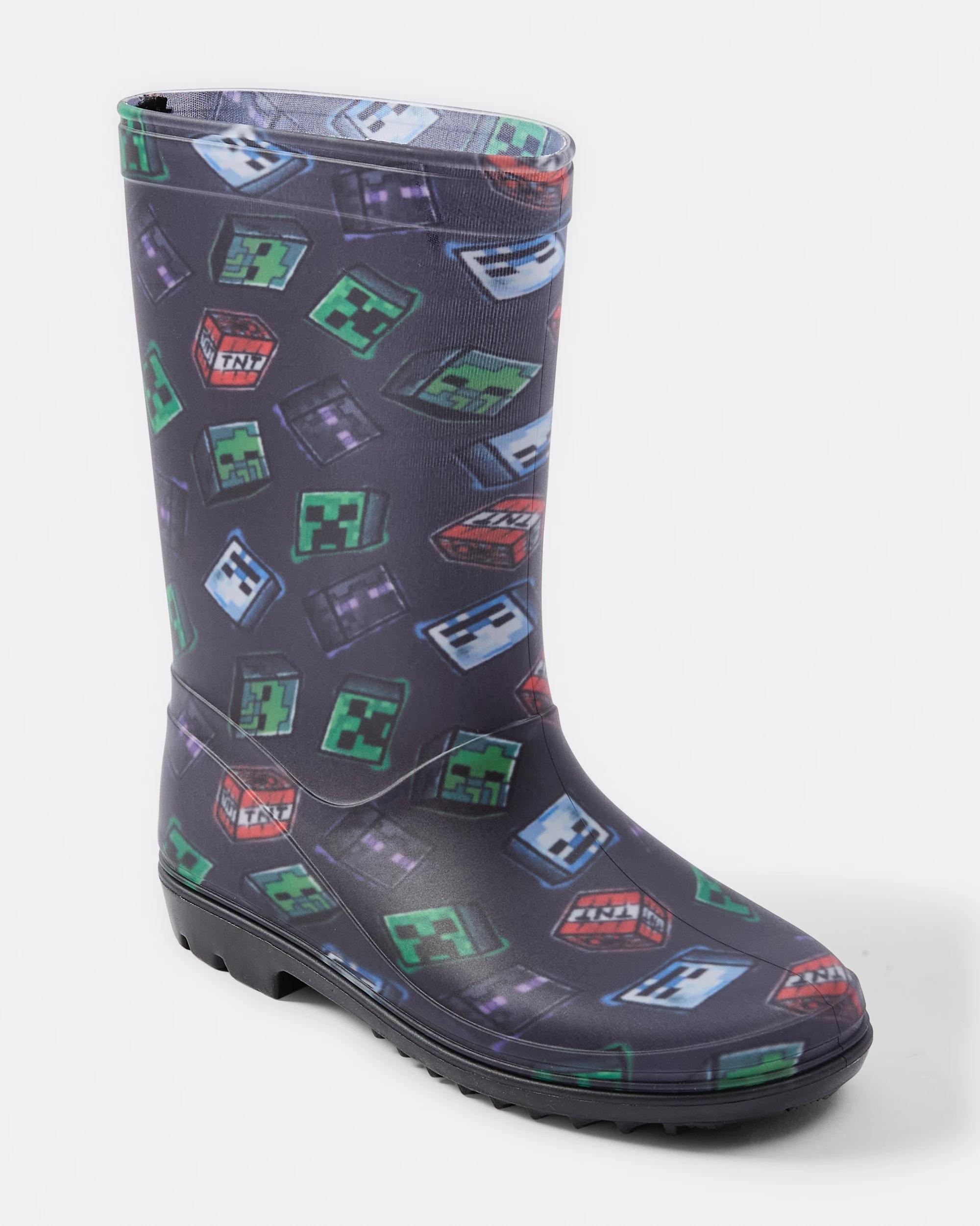 1 Senior Minecraft License Rainboots Minecraft, 1 of 5