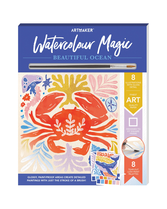 Art Maker Watercolour Magic: Beautiful Ocean