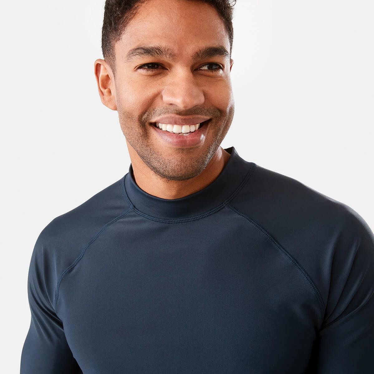 4 Short Sleeve Rash Vest Nvy Outspc, 4 of 6