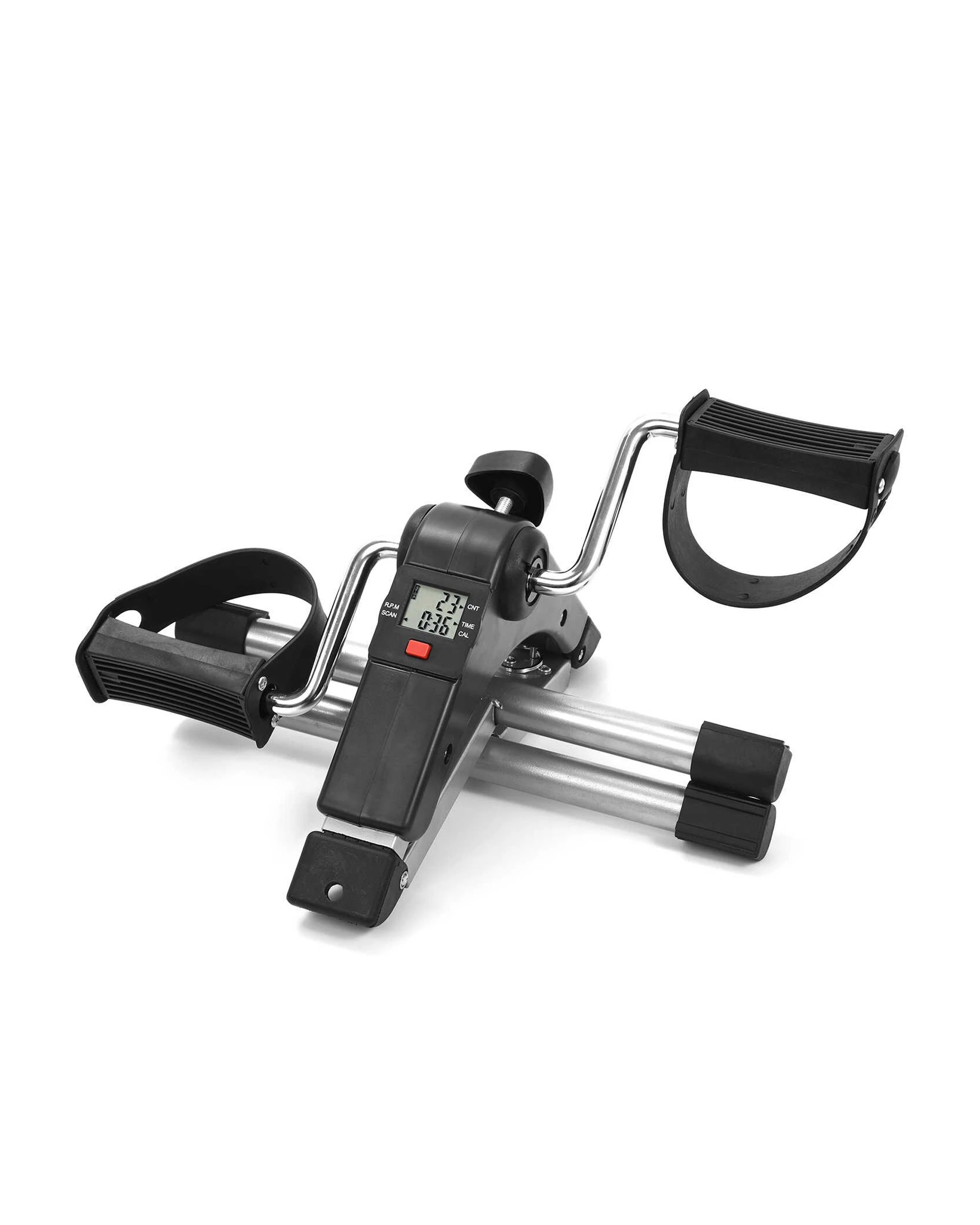 4 TODO Mini Folding Exercise Bike Pedal Trainer Gym Under Office Desk Cycle Arm/ Leg Workout, 4 of 6