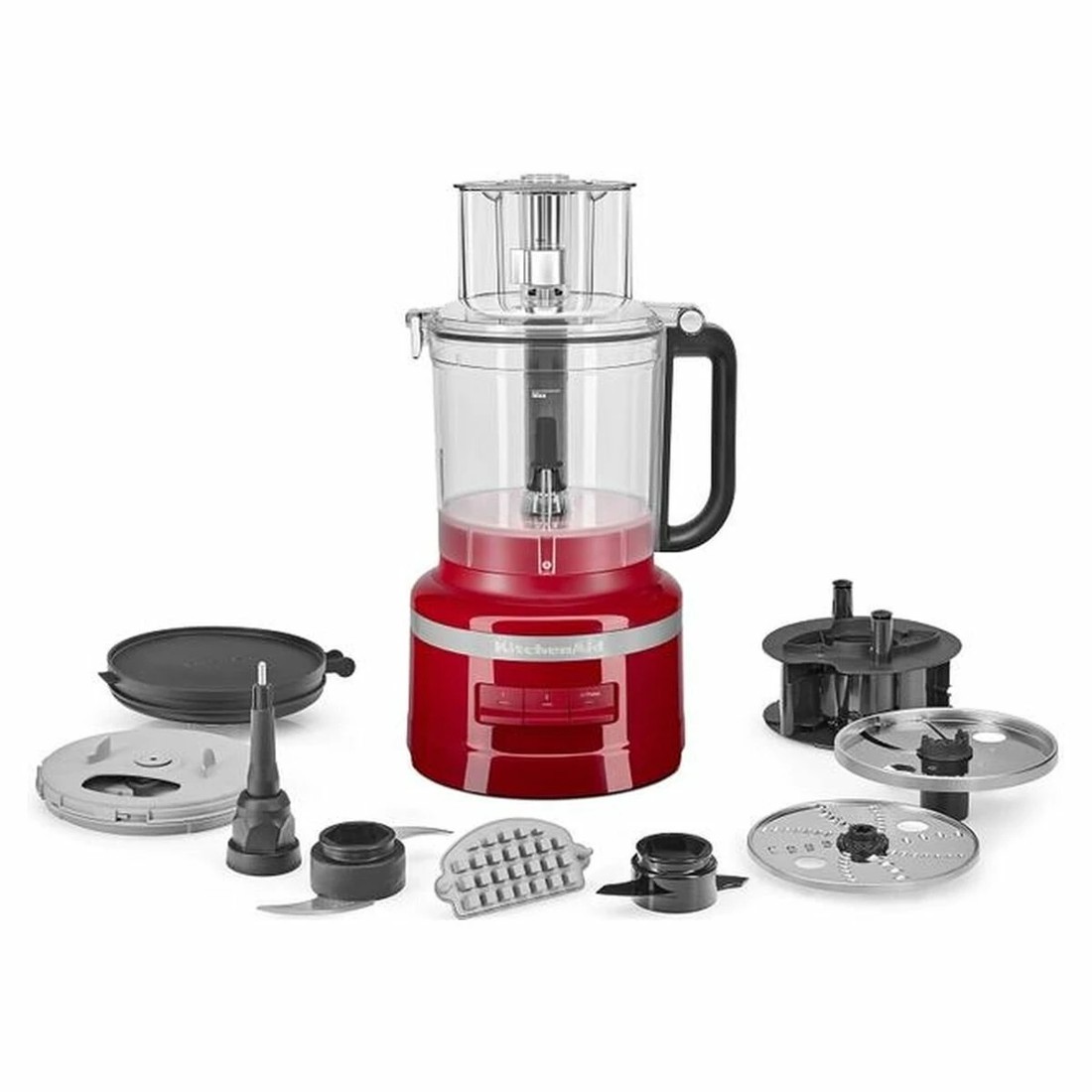 1 KitchenAid 13 Cup Food Processor Empire Red, 1 of 3