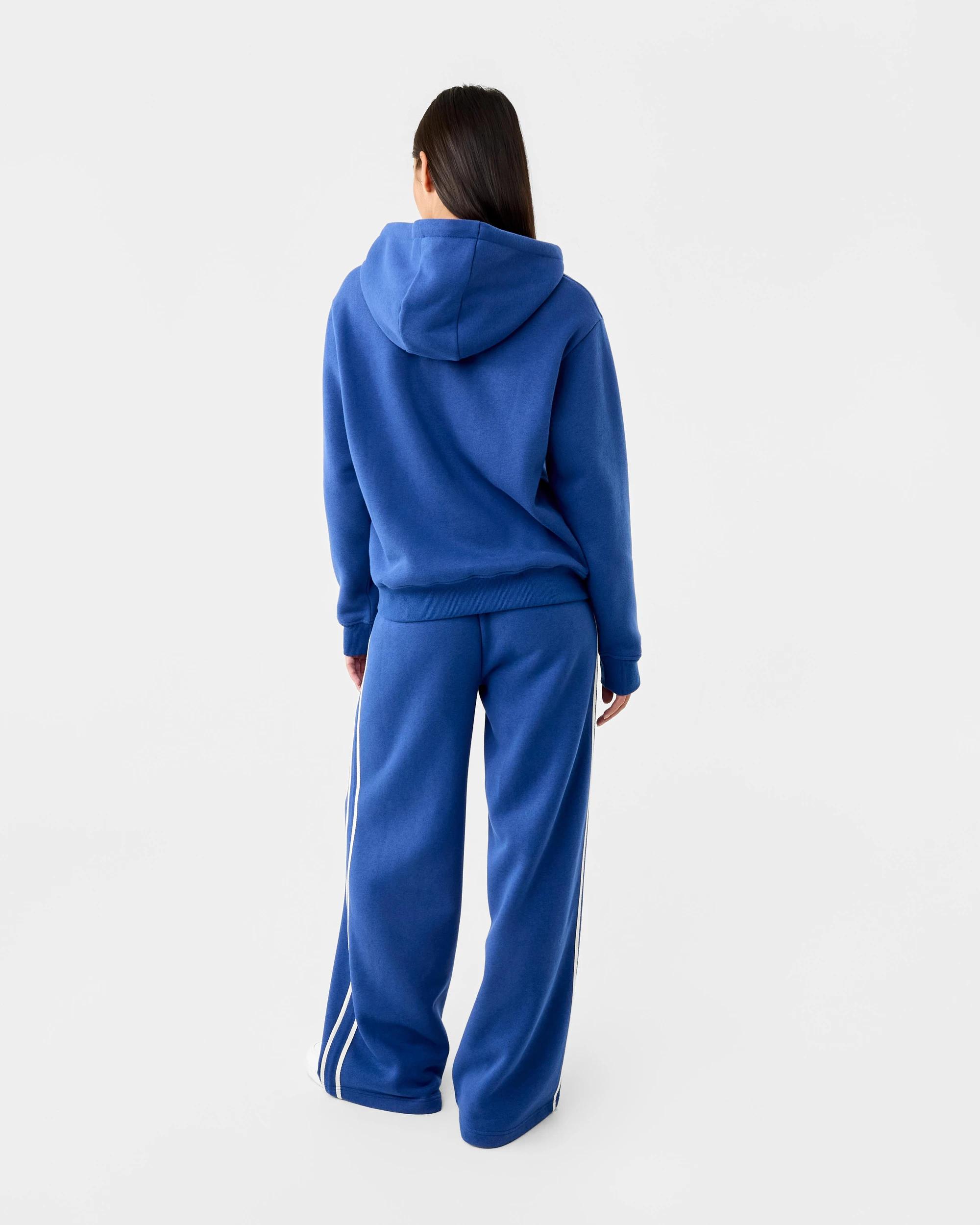 4 Champion Varsity Womens Hoodie Cobalt Blu, 4 of 9