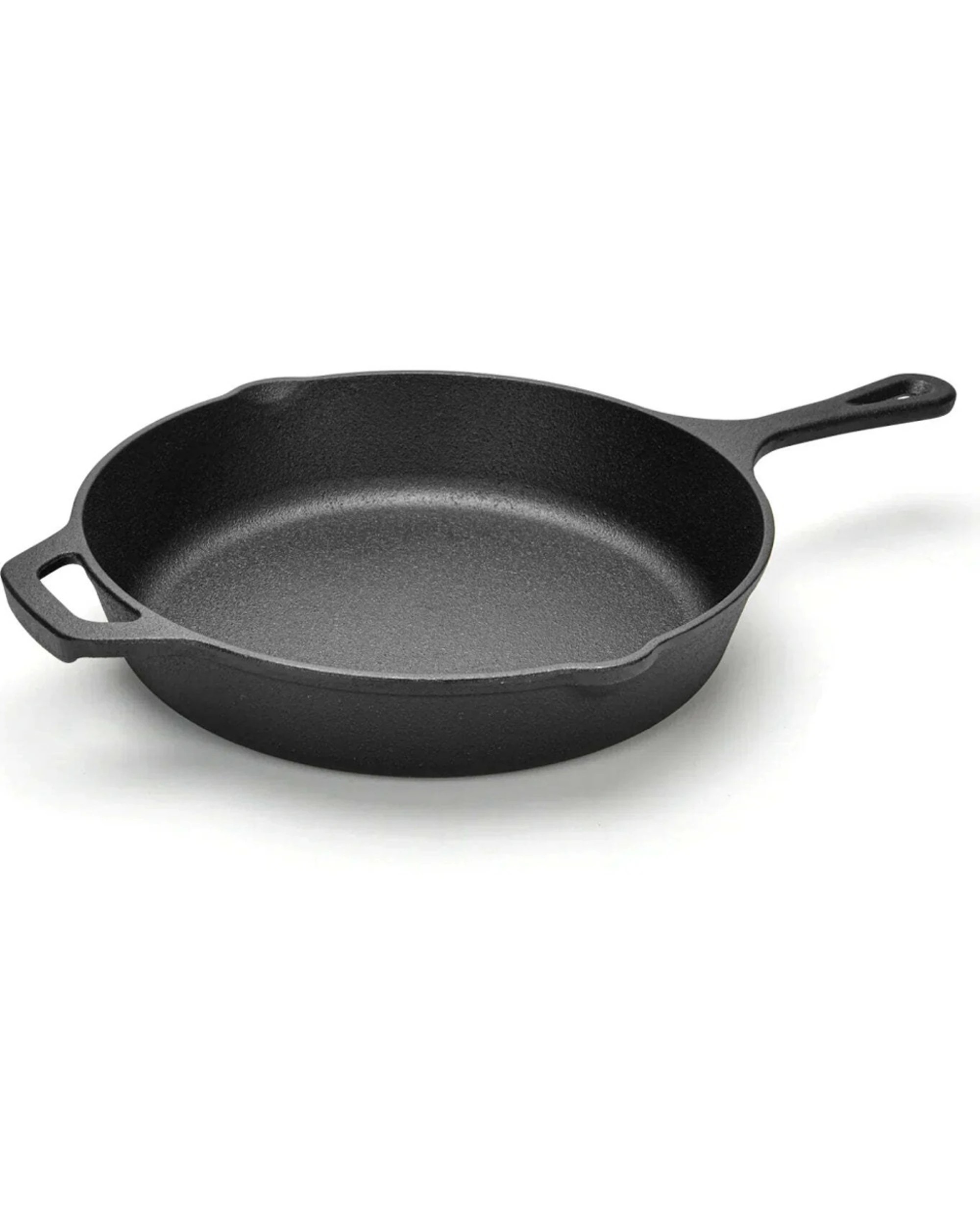 1 Fissman Non-Stick Cast Iron Frying Pan With Helper Handle 26cm - Black, 1 of 1