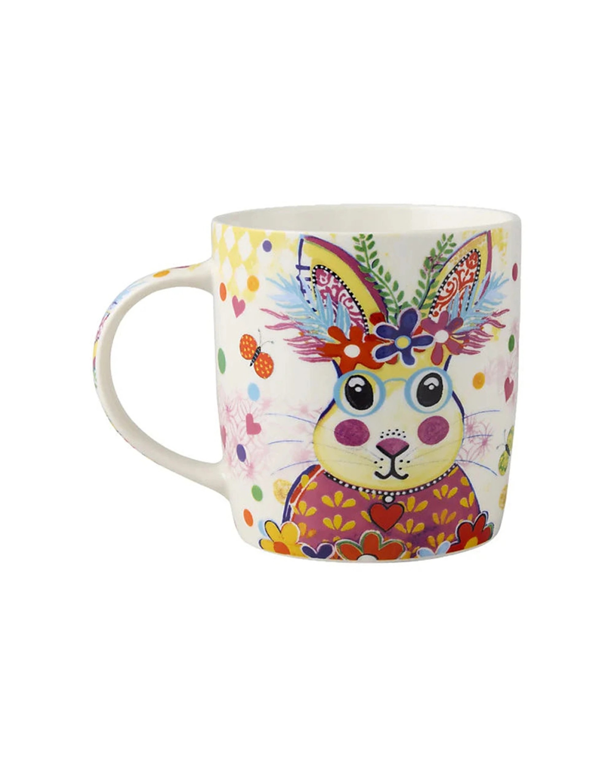 2 Maxwell And Williams Donna Sharam Kaleidoscope Drinking Mug Roger 370ml - Multi, 2 of 2
