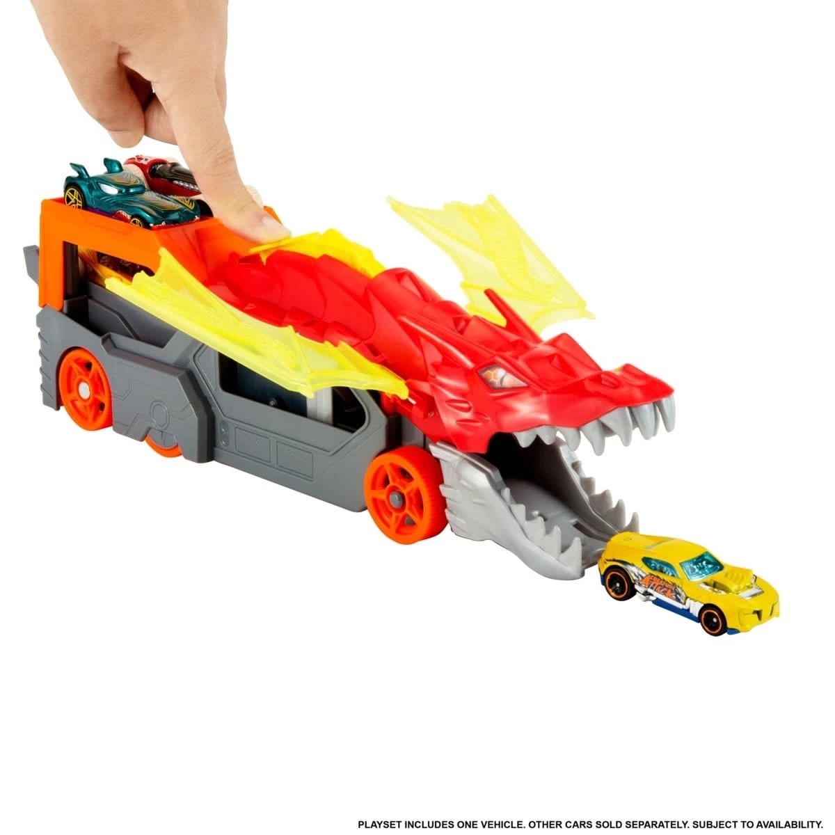 4 Hot Wheels Dragon Launch Transporter, 4 of 8