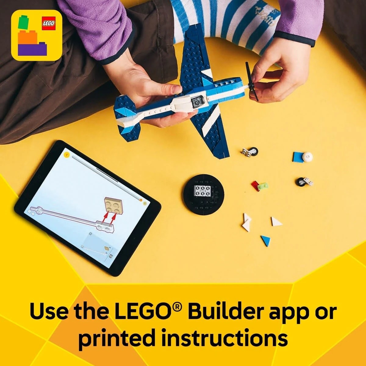 9 LEGO Creator Aircraft: Race Plane 31160, 9 of 10