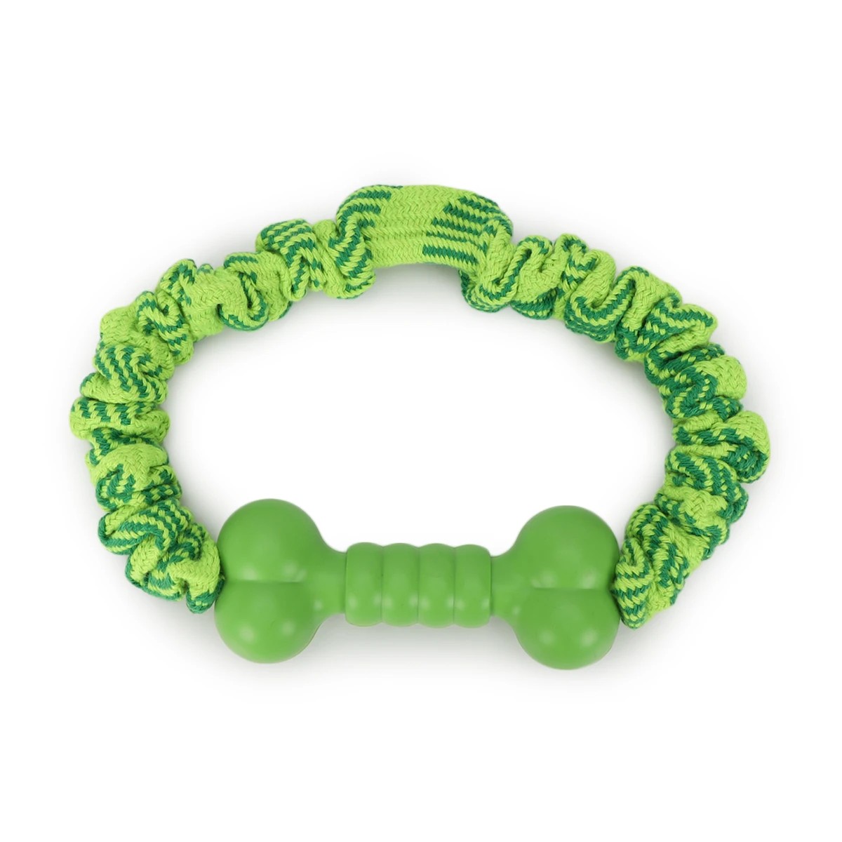 2 Pet Toy Rope Rubber Bone, 2 of 4