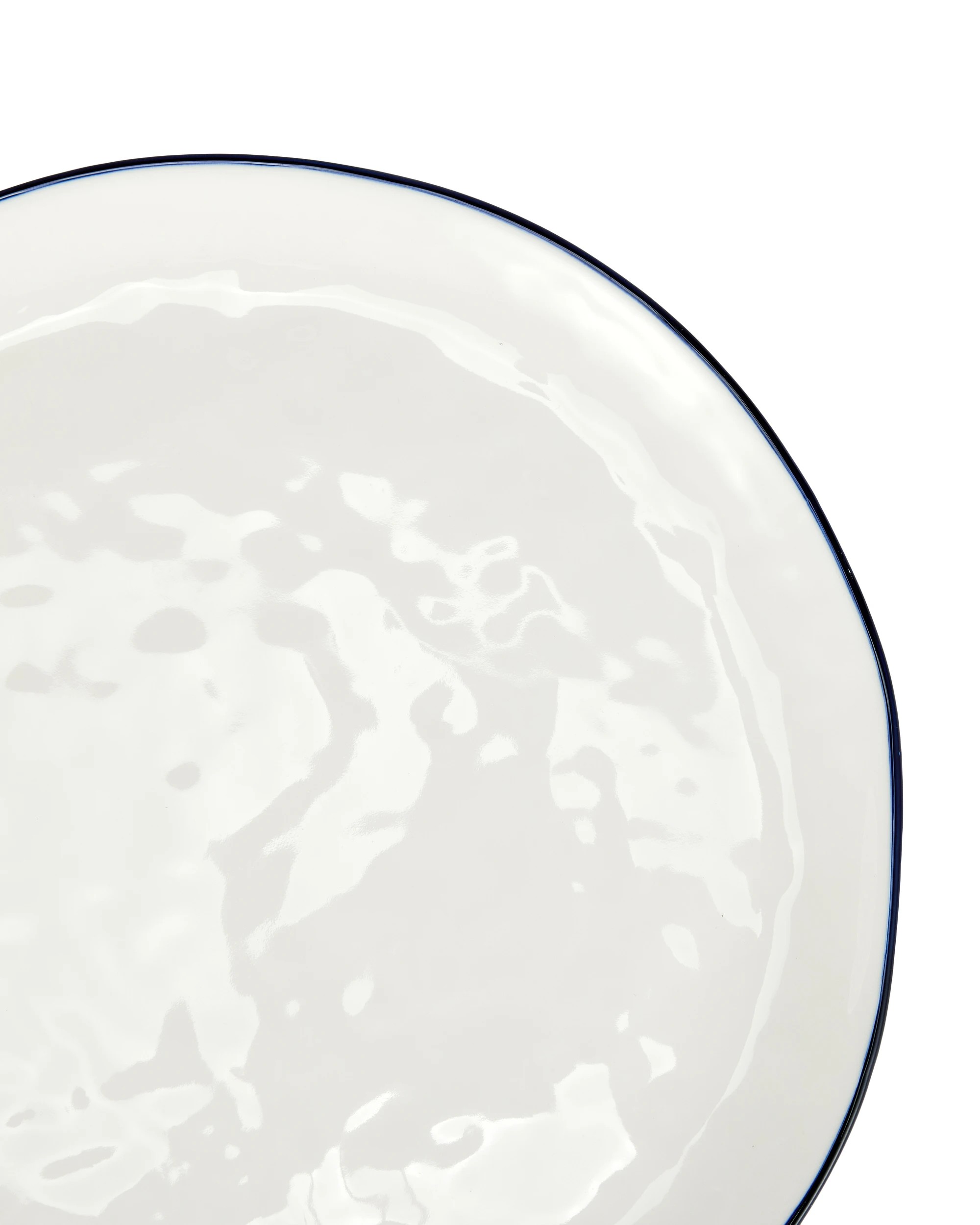 2 White Bistro Dinner Plate, 2 of 3