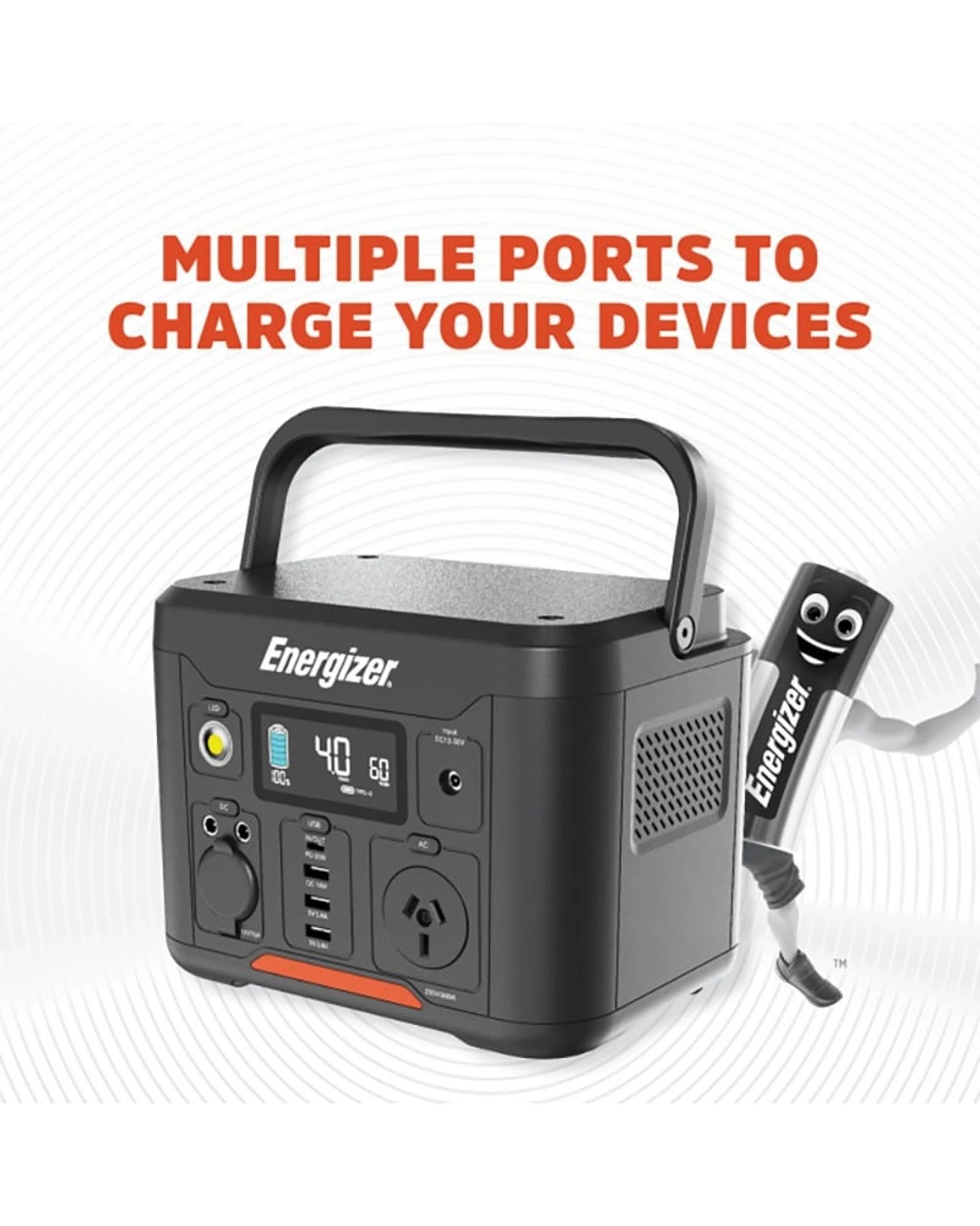 2 Energizer Hard Case Everest 300 Portable Power Station, 2 of 2