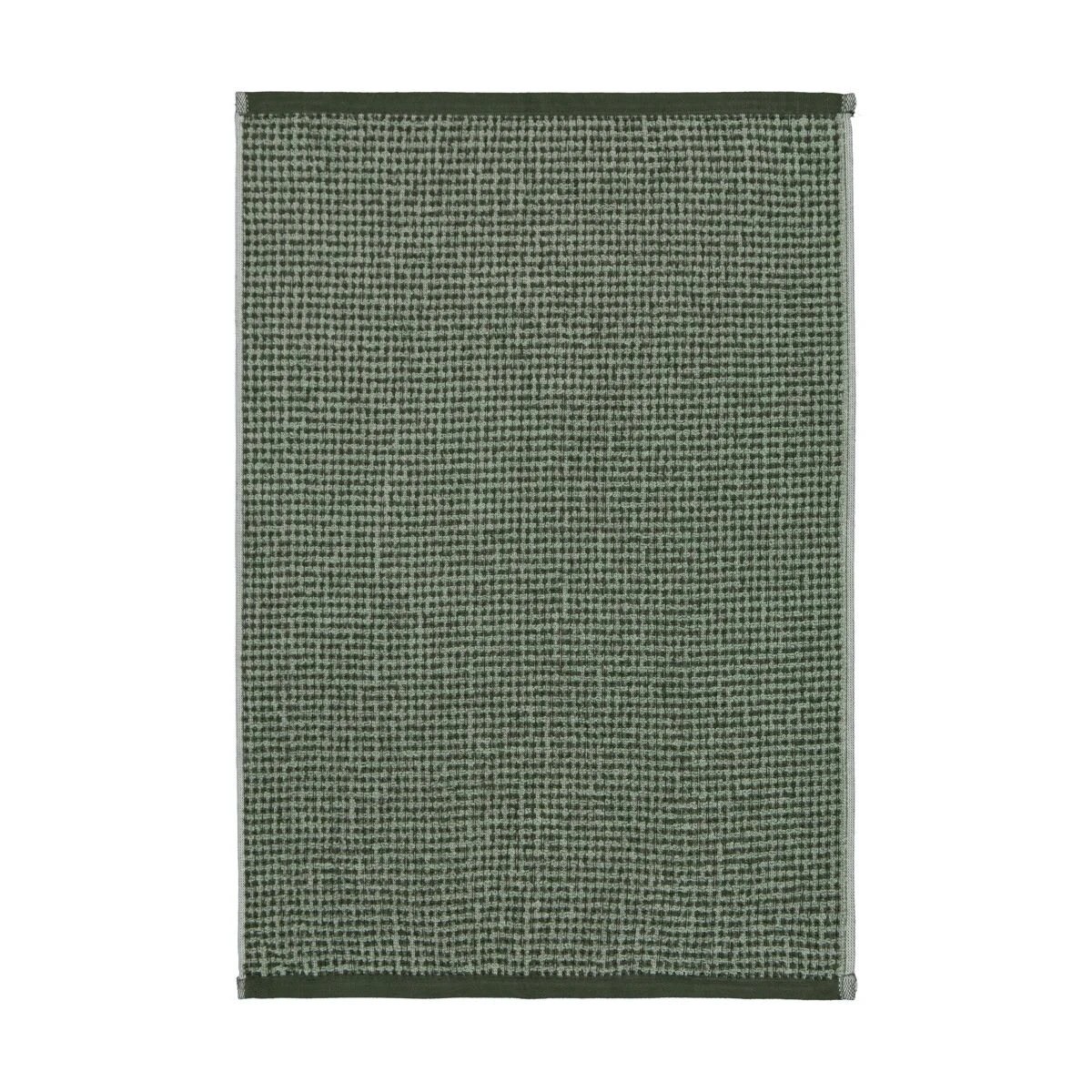 3 Mini Waffle Cotton Hand Towel - Olive, 3 of 6