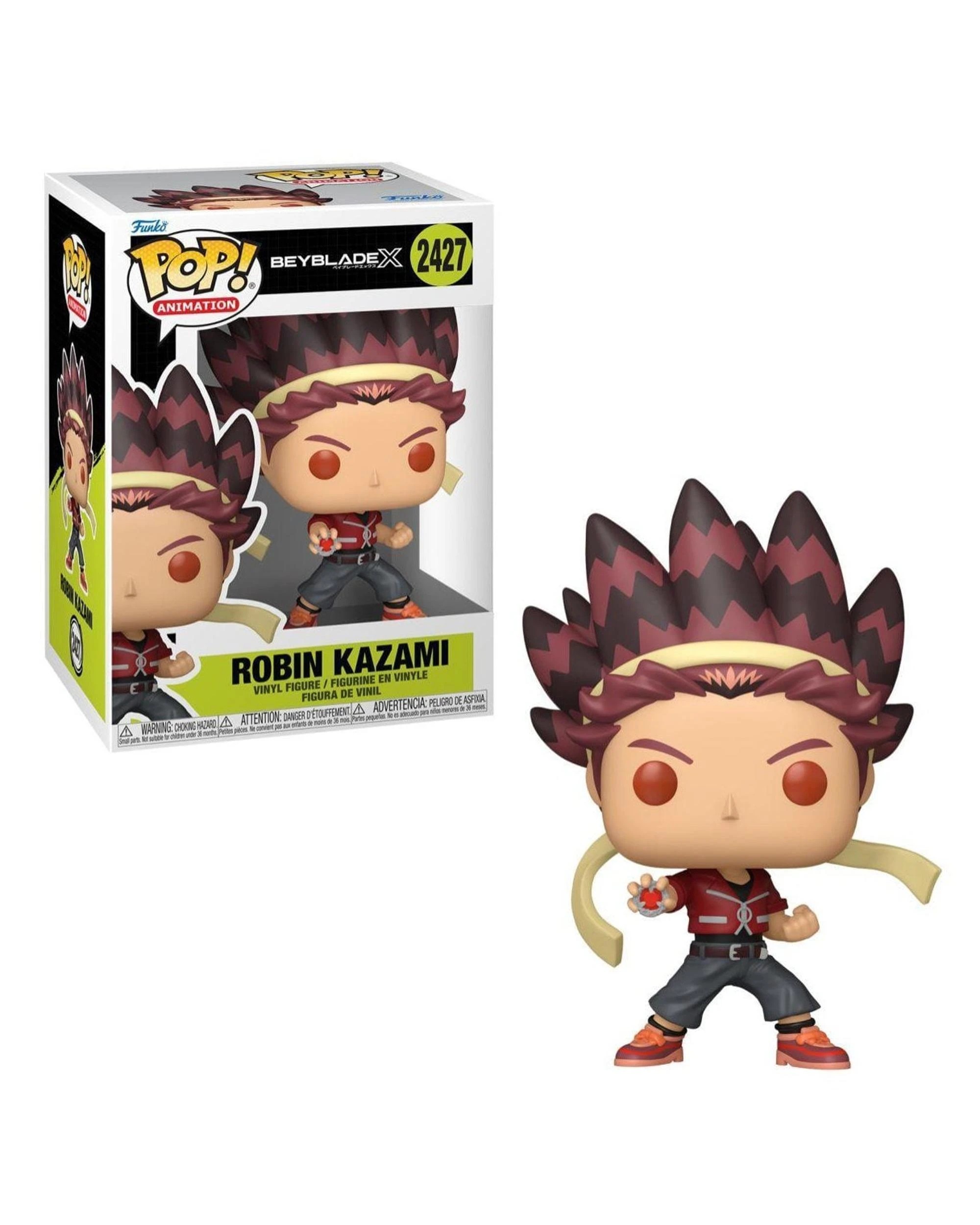 1 Beyblade X Robin Kazami Funko POP! Vinyl, 1 of 3