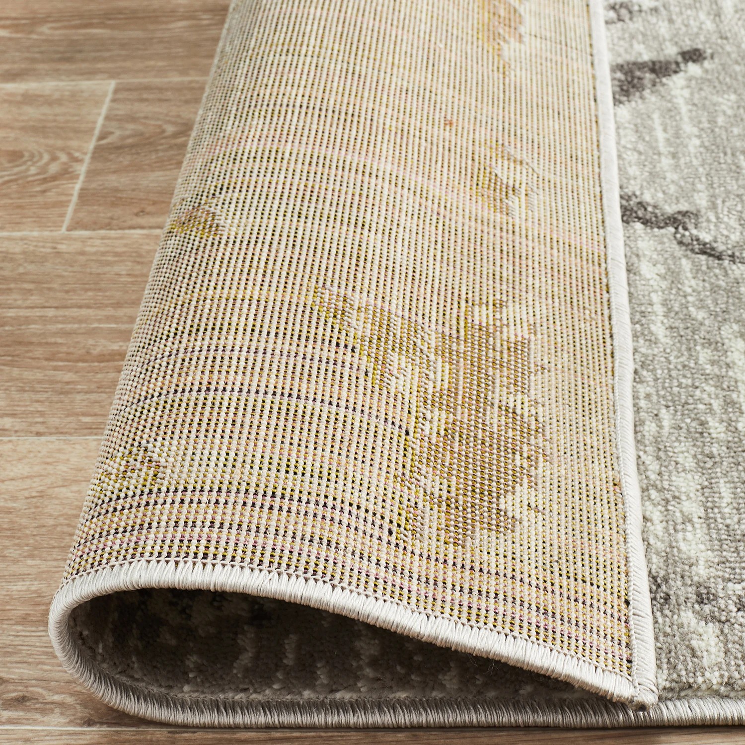 6 Common Ground Rugs Linea 606 230x160cm - Medium Pet Friendly Floor Rug - Silver, 6 of 7