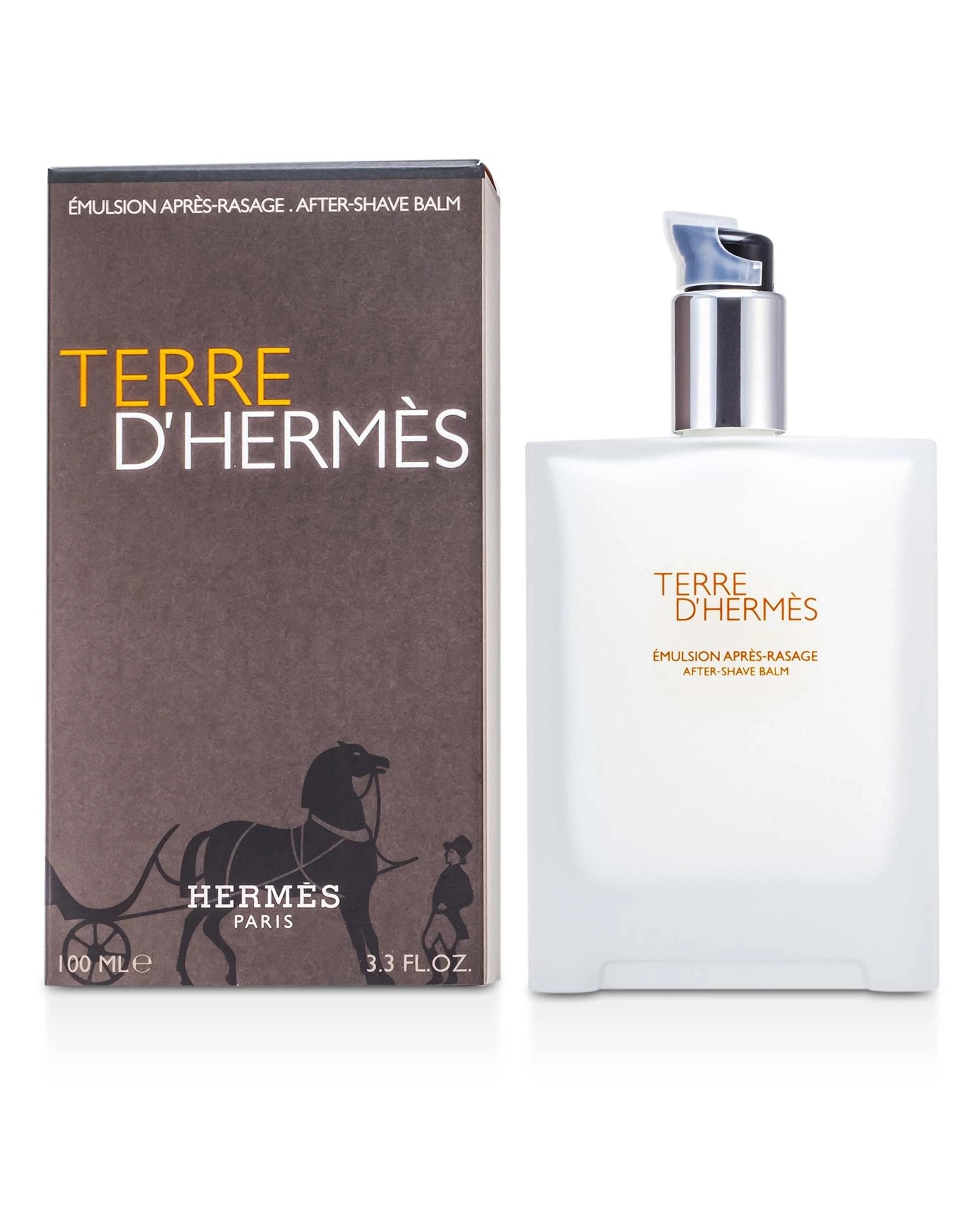 1 Hermes Terre D'Hermes After Shave Balm  100ml/3.3oz, 1 of 2